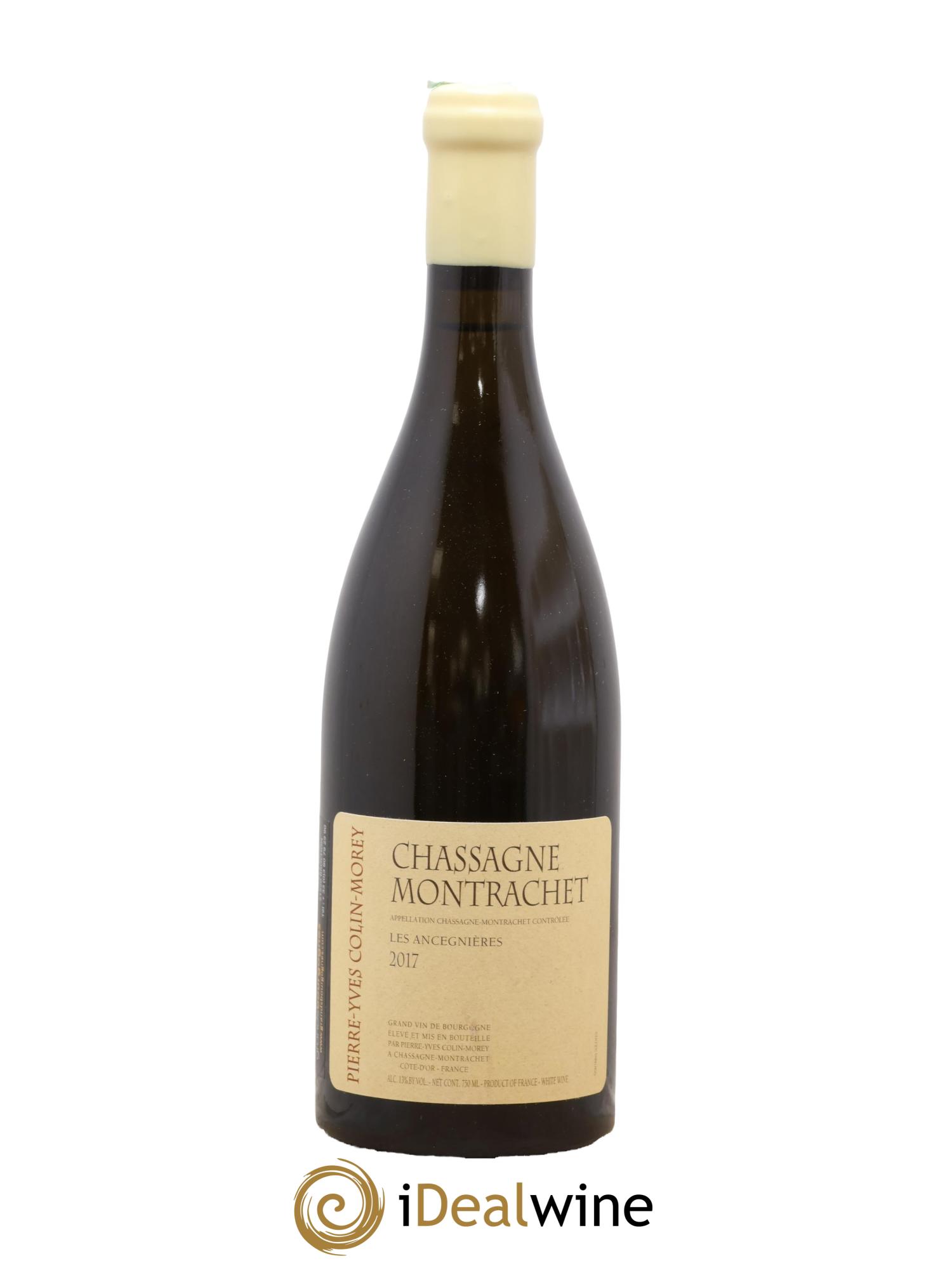Chassagne-Montrachet Les Ancégnières Pierre-Yves Colin Morey 2017 - Lot of 1 bottle - 0