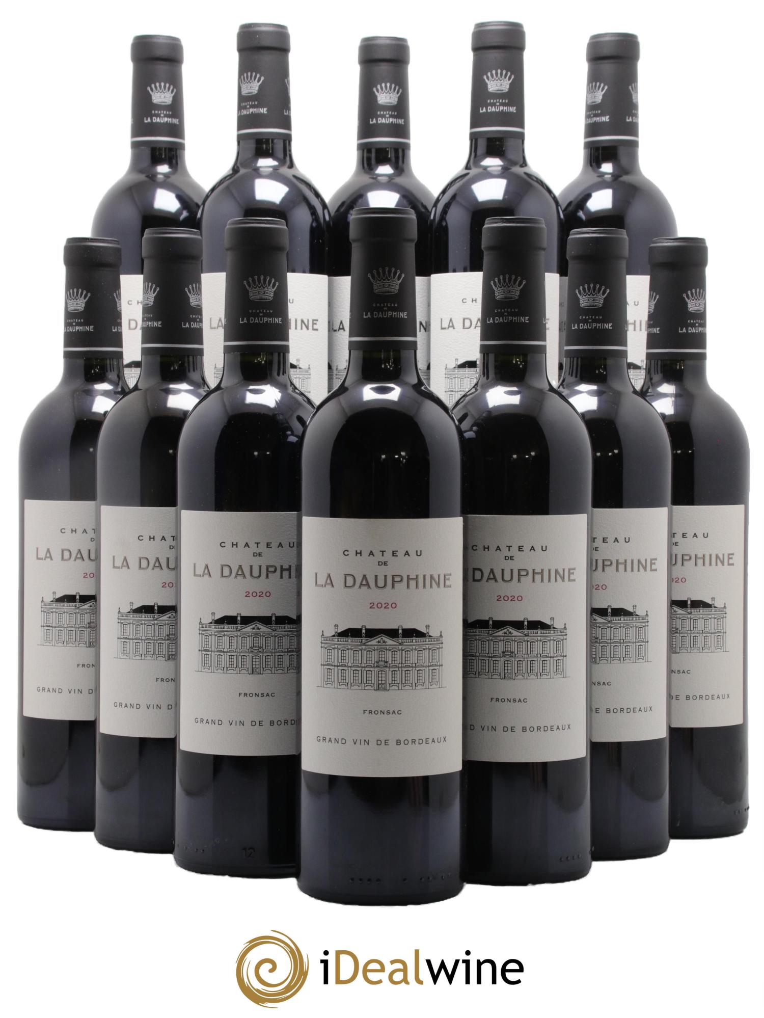 Château de La Dauphine 2020 - Lot de 12 bouteilles - 0