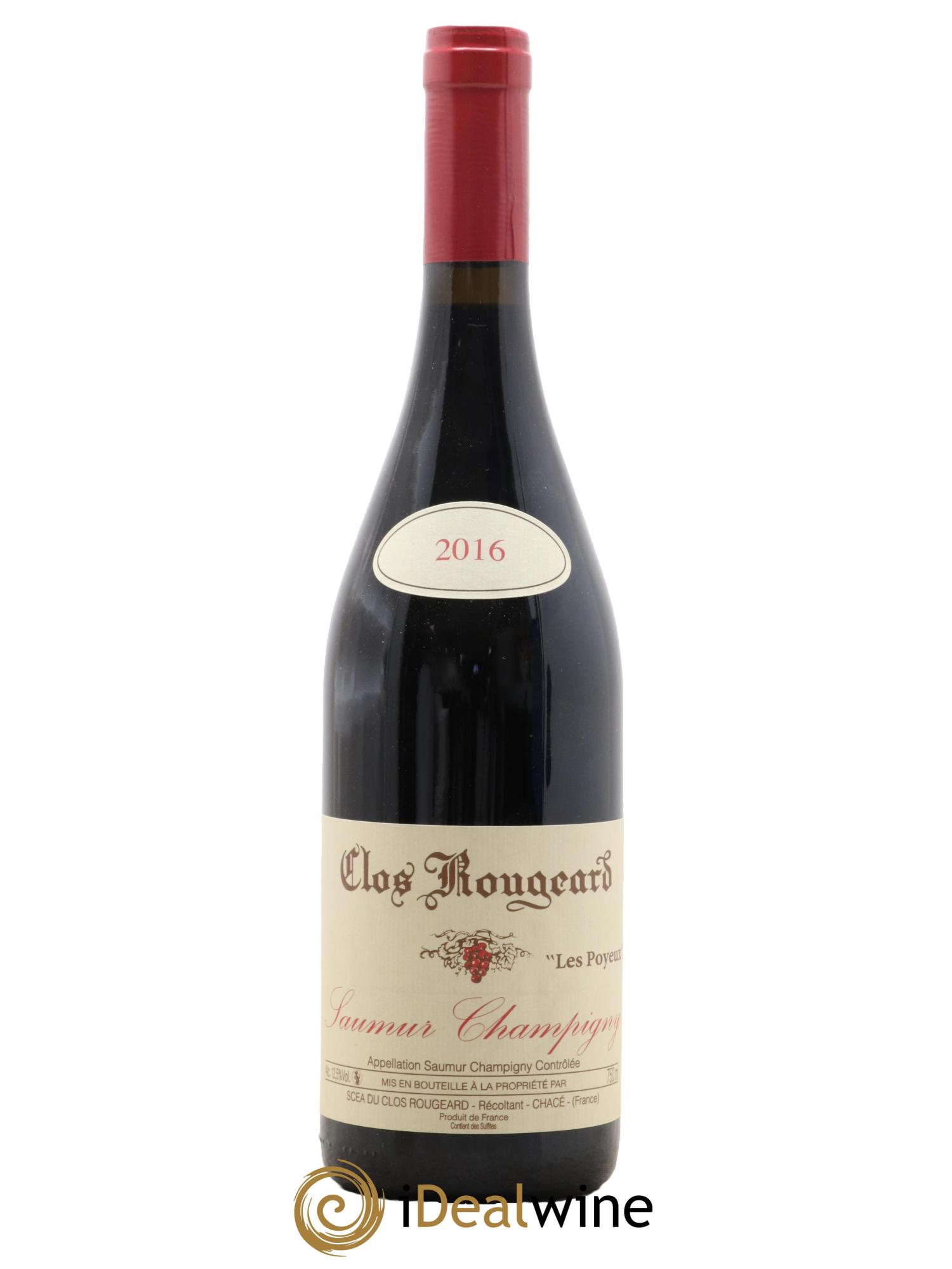 Saumur-Champigny Les Poyeux Clos Rougeard 2016 - Lot de 1 bouteille - 0