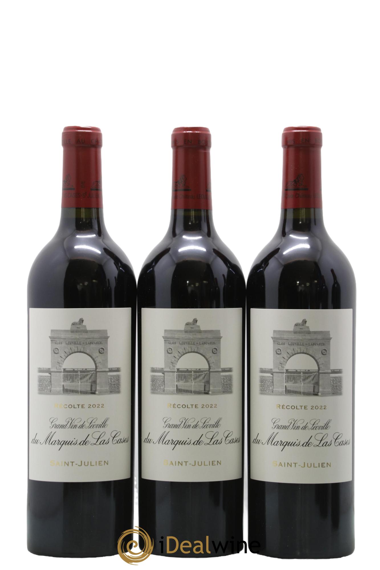 Château Léoville Las Cases 2ème Grand Cru Classé 2022 - Lot de 6 bouteilles - 1