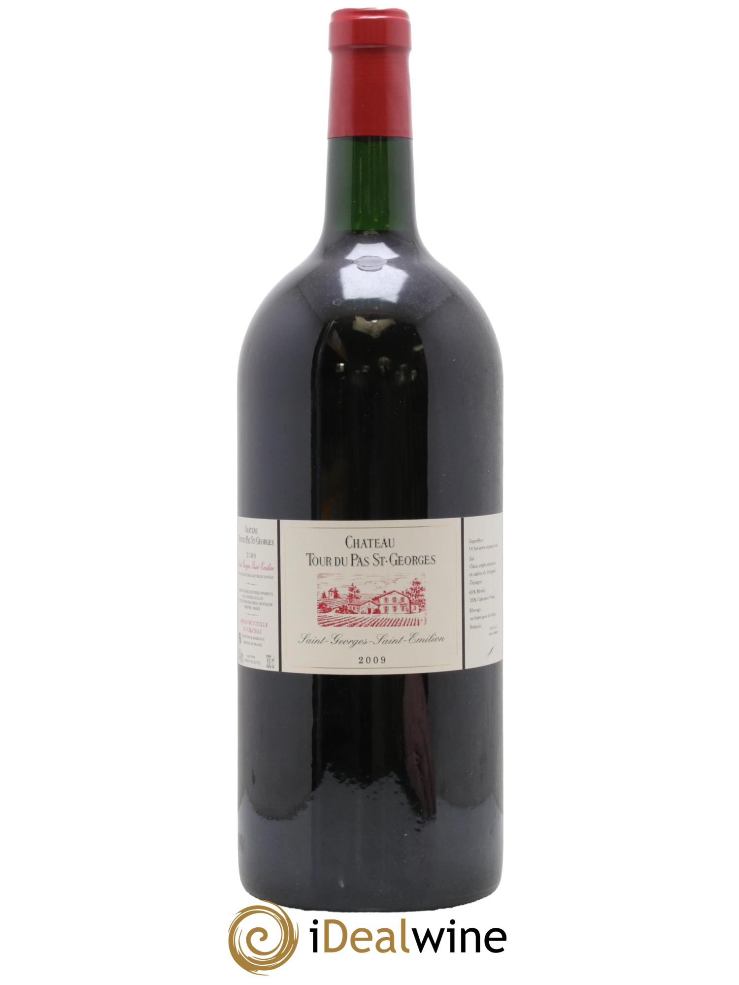Saint-Georges-Saint-Émilion Château Tour du Pas Saint Georges 2009 - Posten von 1 Doppel-Magnum - 1
