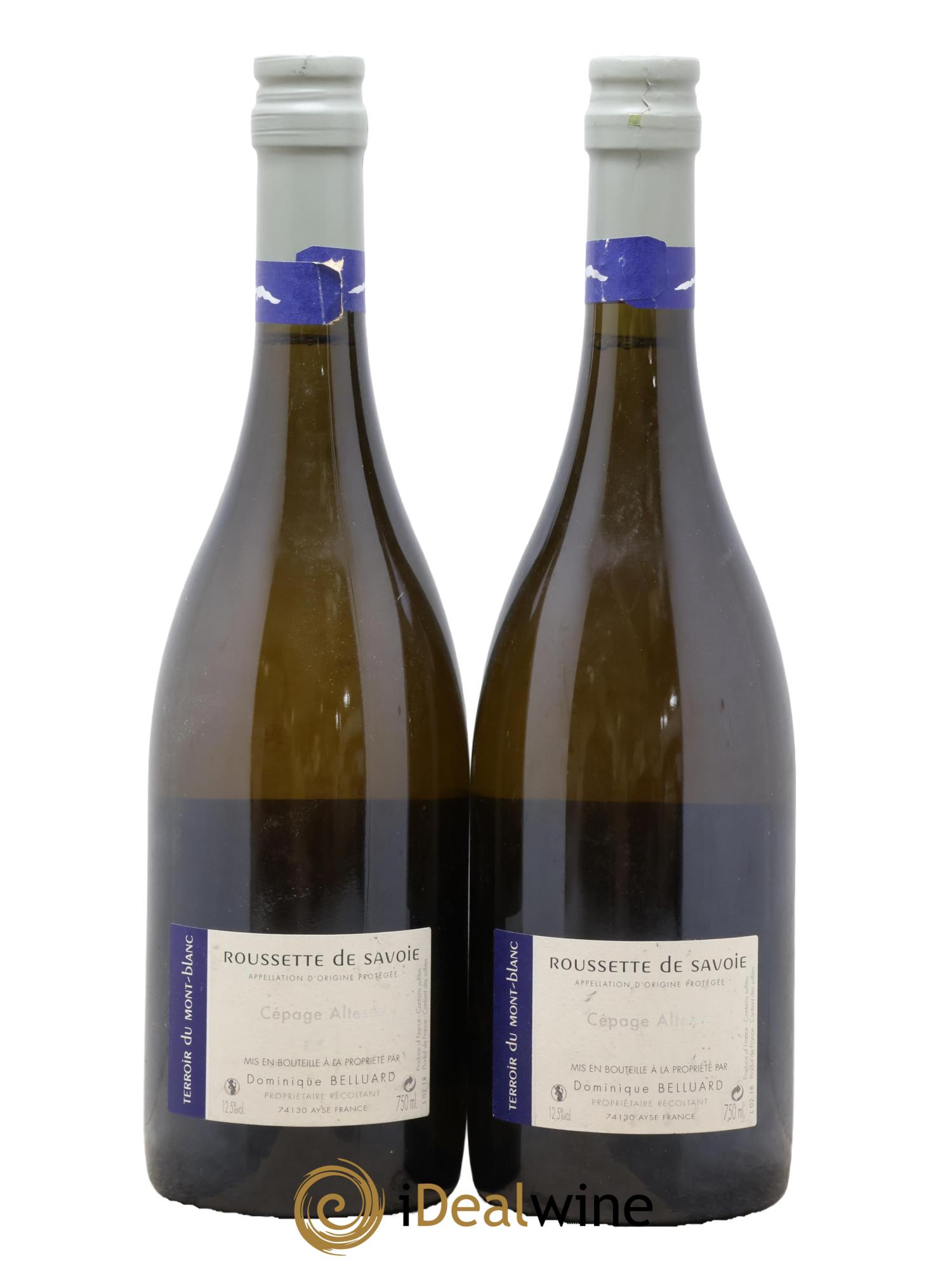 Vin de France Les Grandes Jorasses Domaine Belluard 2018 - Lot de 2 bouteilles - 1