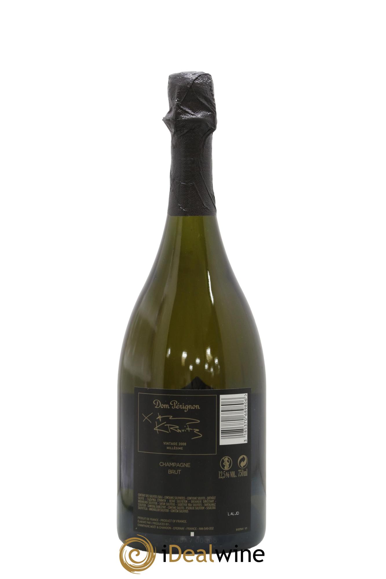 Edition Lenny Kravitz Dom Pérignon 2008 - Lot de 1 bouteille - 2