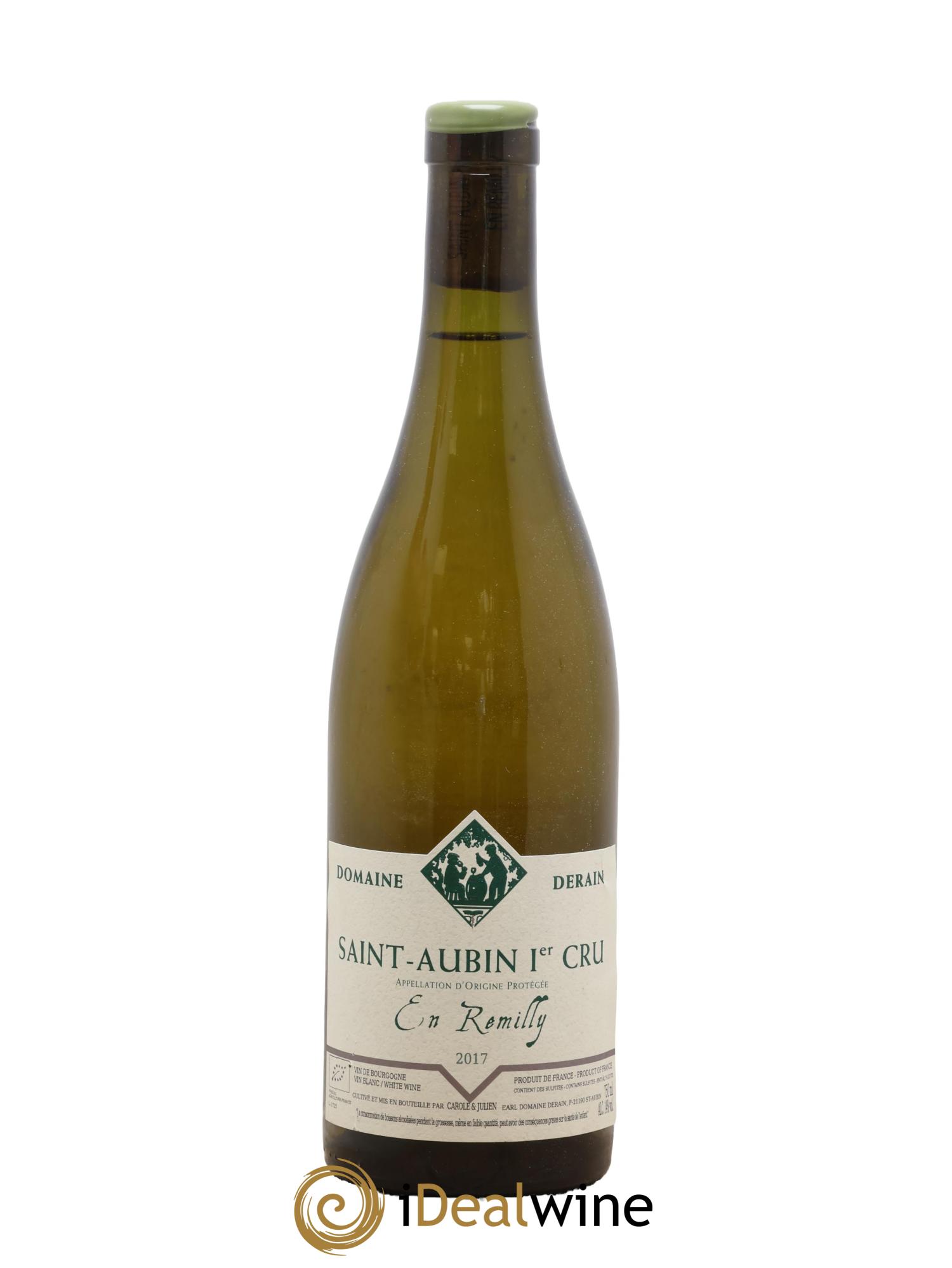 Saint-Aubin 1er Cru En Remilly Catherine et Dominique Derain 2017 - Lot de 1 bouteille - 0