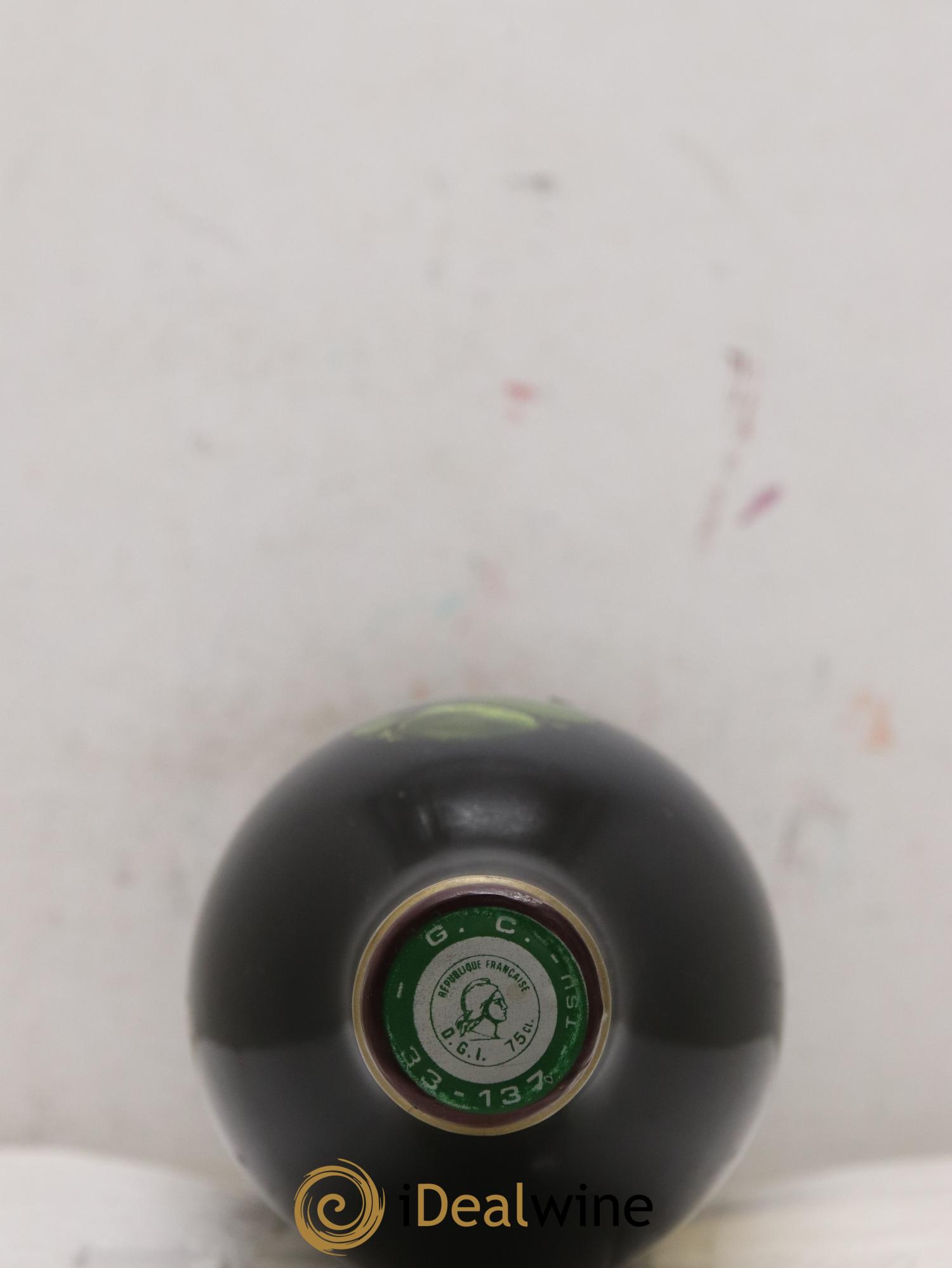 Château Talbot 4ème Grand Cru Classé 1982 - Lot de 1 bouteille - 1