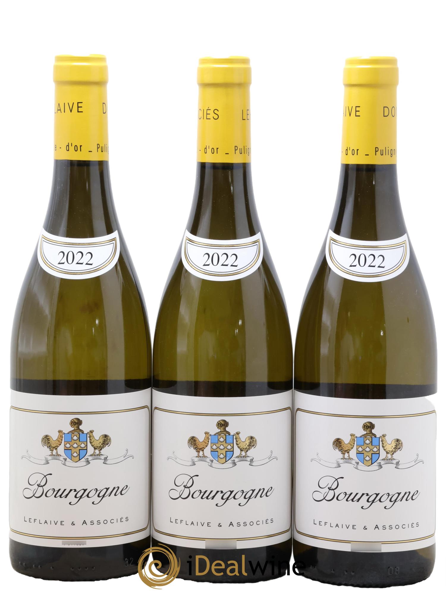 Bourgogne Leflaive & Associés 2022 - Lot de 3 bouteilles - 0