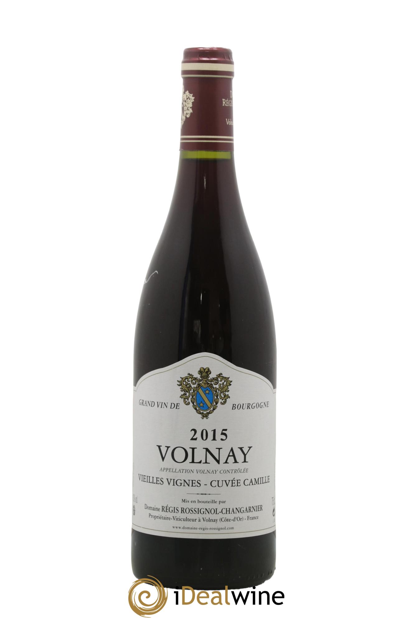 Volnay Vieilles Vignes Cuvée Camille Régis Rossignol Changarnier 2015 - Lot de 1 bouteille - 0