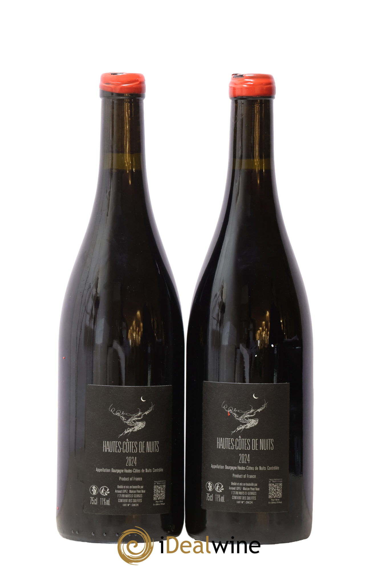 Hautes-Côtes de Nuits Chevrey Arnaud Lopez 2024 - Lot de 2 bouteilles - 1