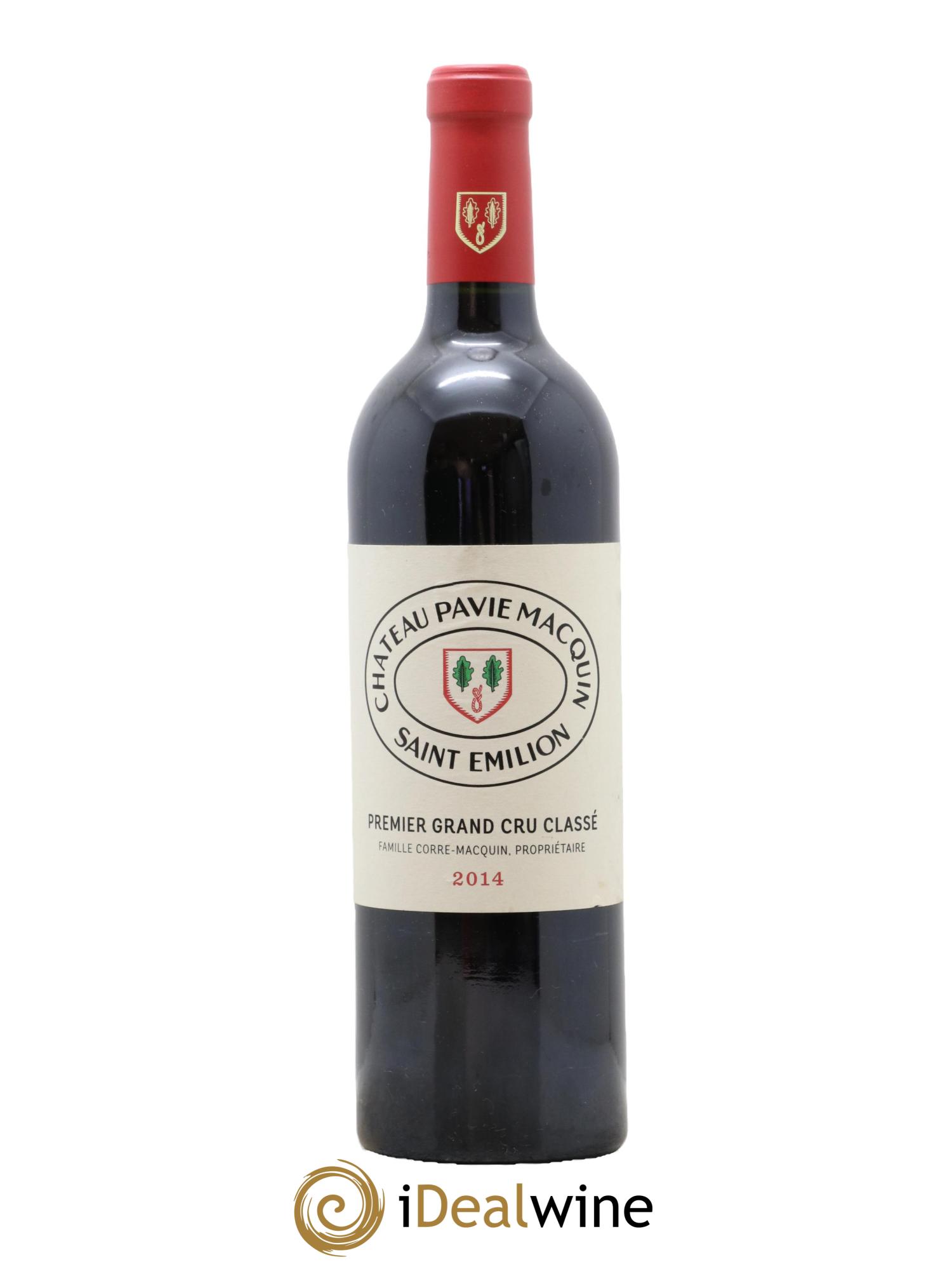 Château Pavie Macquin 1er Grand Cru Classé B 2014 - Lot de 1 bouteille - 0