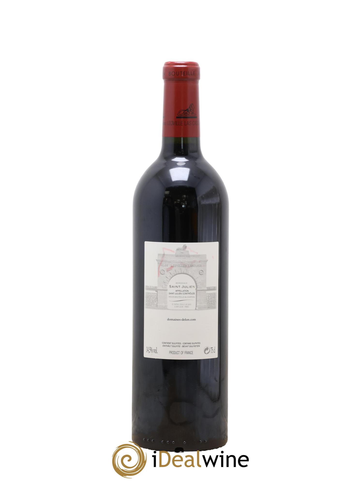 Château Léoville Las Cases 2ème Grand Cru Classé 2018 - Lot de 1 bouteille - 1