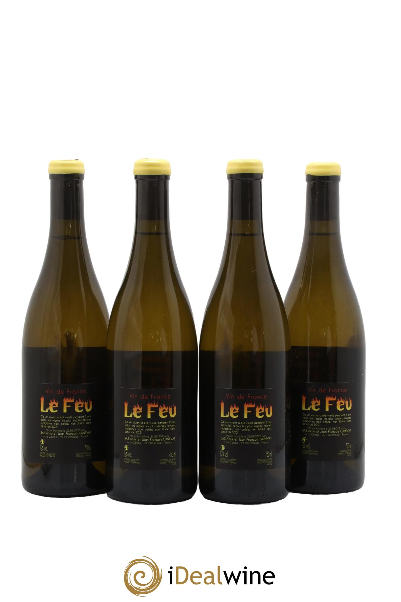 Vin de France Le Feu Anne et Jean François Ganevat 2021 - Lot de 4 bouteilles - 1