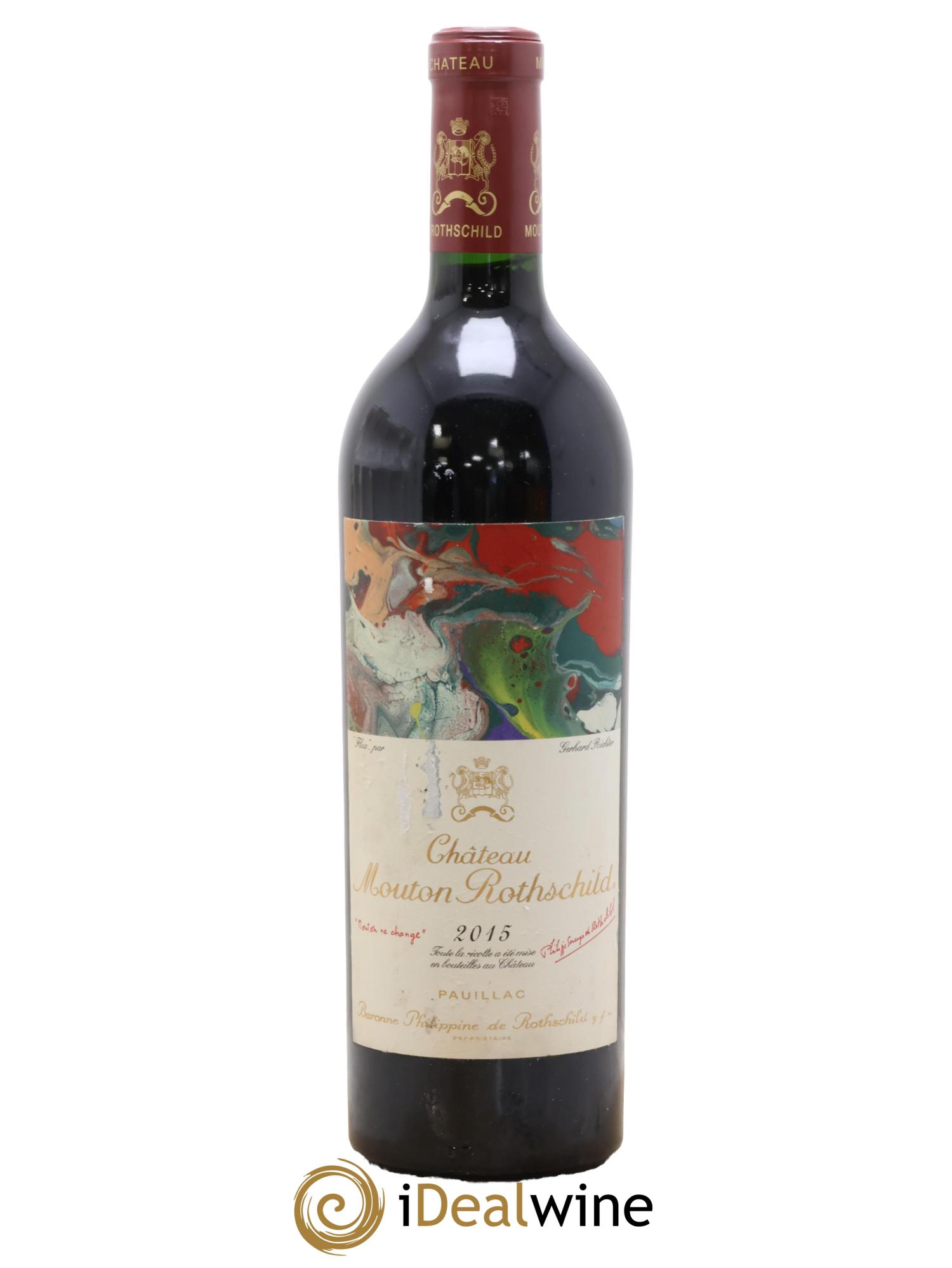 Château Mouton Rothschild 1er Grand Cru Classé 2015 - Lot of 1 bottle - 0