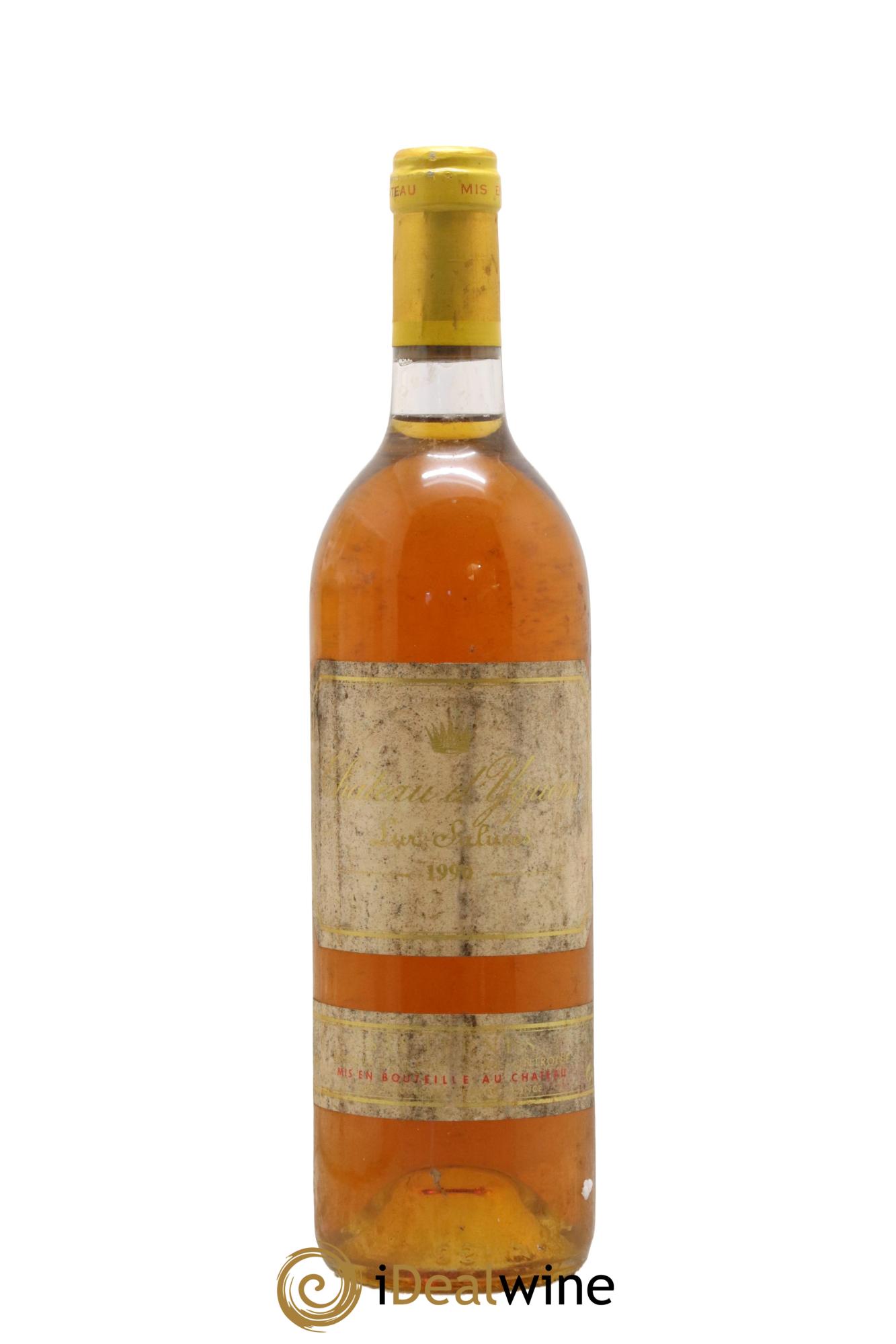 Château d' Yquem 1er Cru Classé Supérieur 1990 - Posten von 1 Flasche - 0