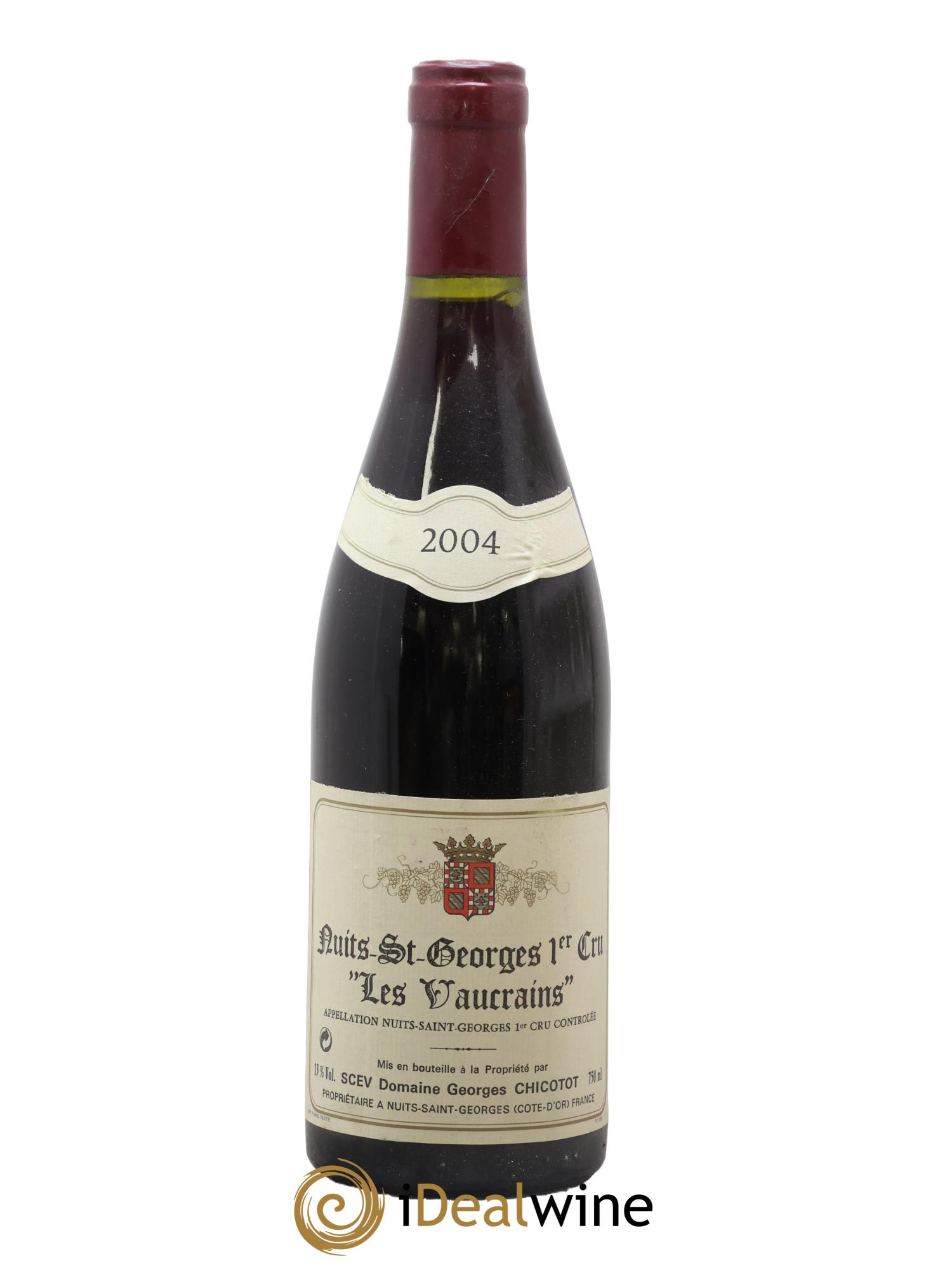 Nuits-Saint-Georges 1er Cru Les Vaucrains Chicotot 2004 - Lotto di 1 bottiglia - 0