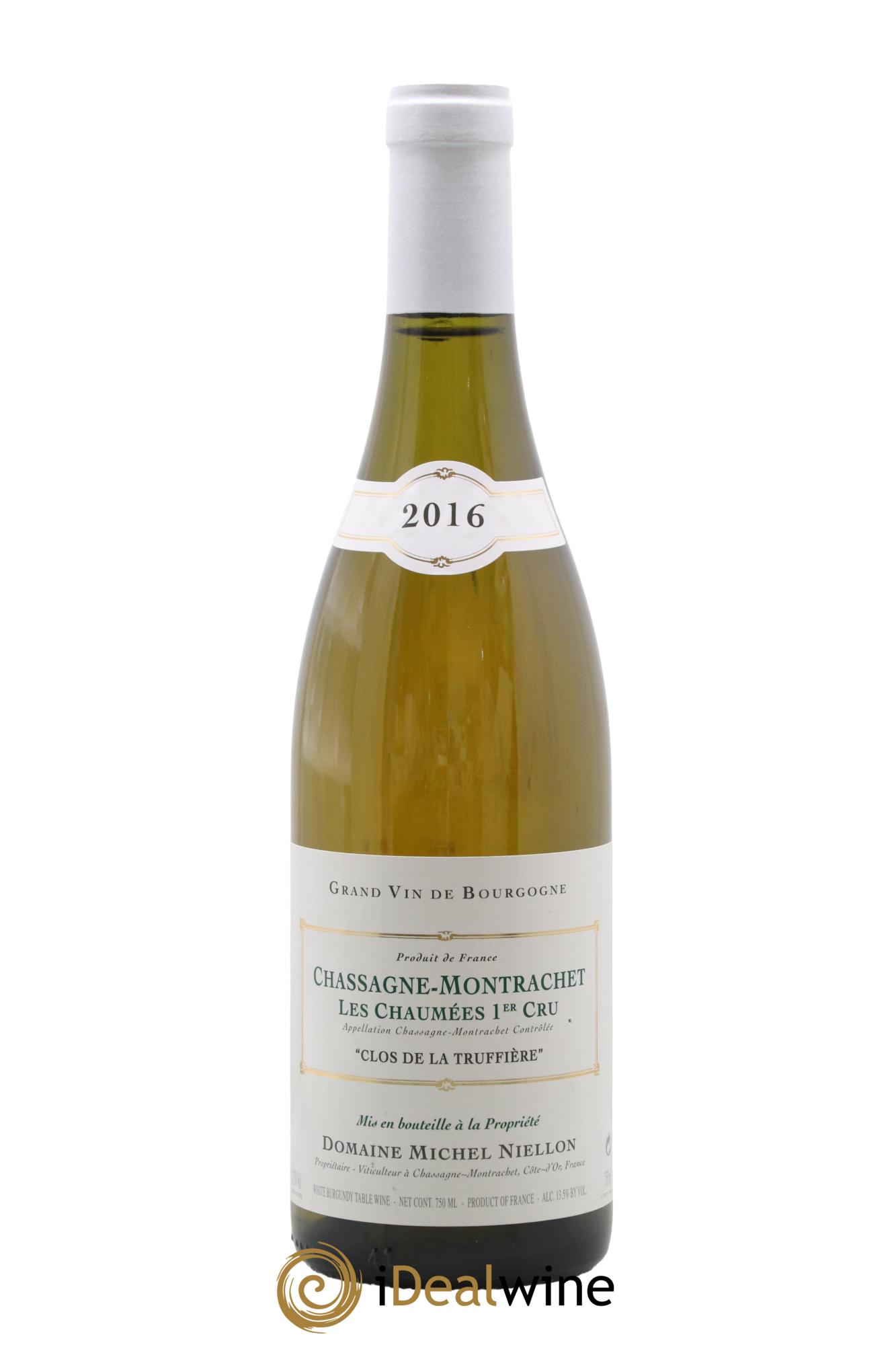 Chassagne-Montrachet 1er Cru Les Chaumées Clos de la Truffière Michel Niellon (Domaine) 2016 - Lot de 1 bouteille - 0