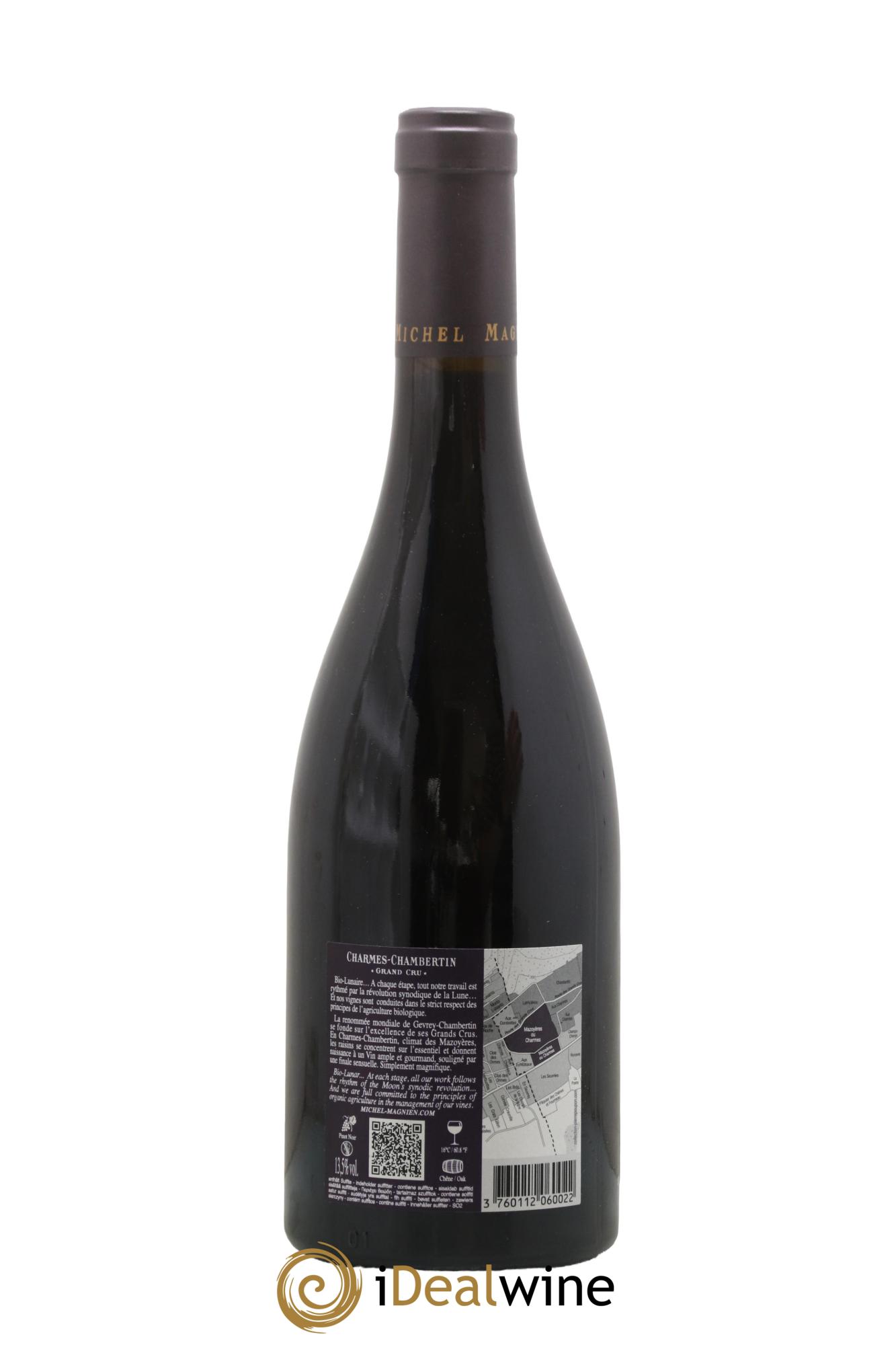 Charmes-Chambertin Grand Cru Michel Magnien  2010 - Lot de 1 bouteille - 1