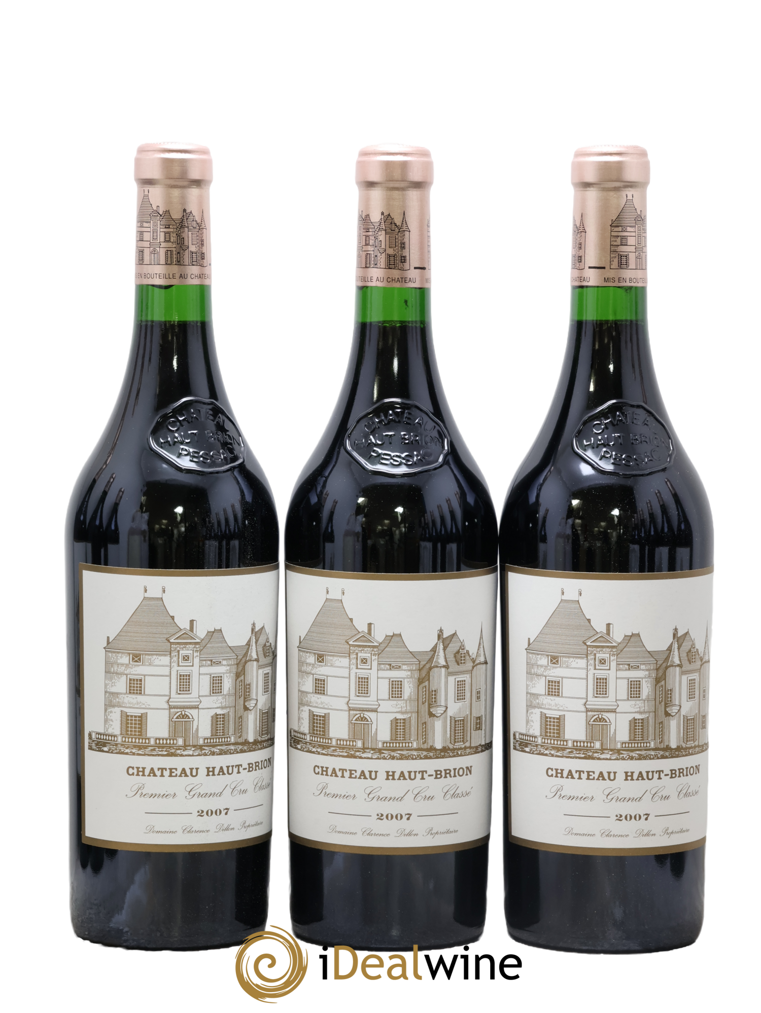Château Haut Brion 1er Grand Cru Classé 2007 - Lot of 12 bottles - 7