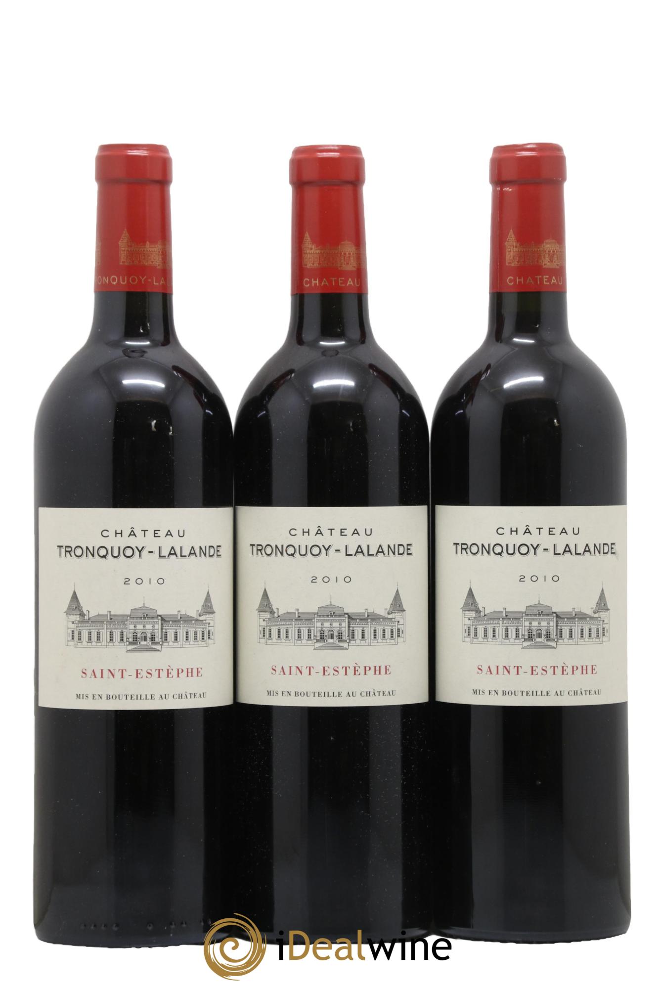 Château Tronquoy Lalande 2010 - Lot de 6 bouteilles - 2