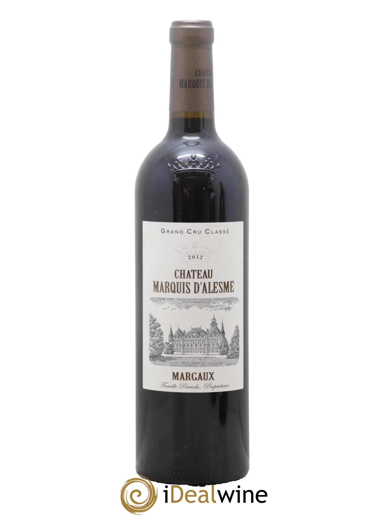 Château Marquis d'Alesme 2012 - Lot de 1 bouteille - 0