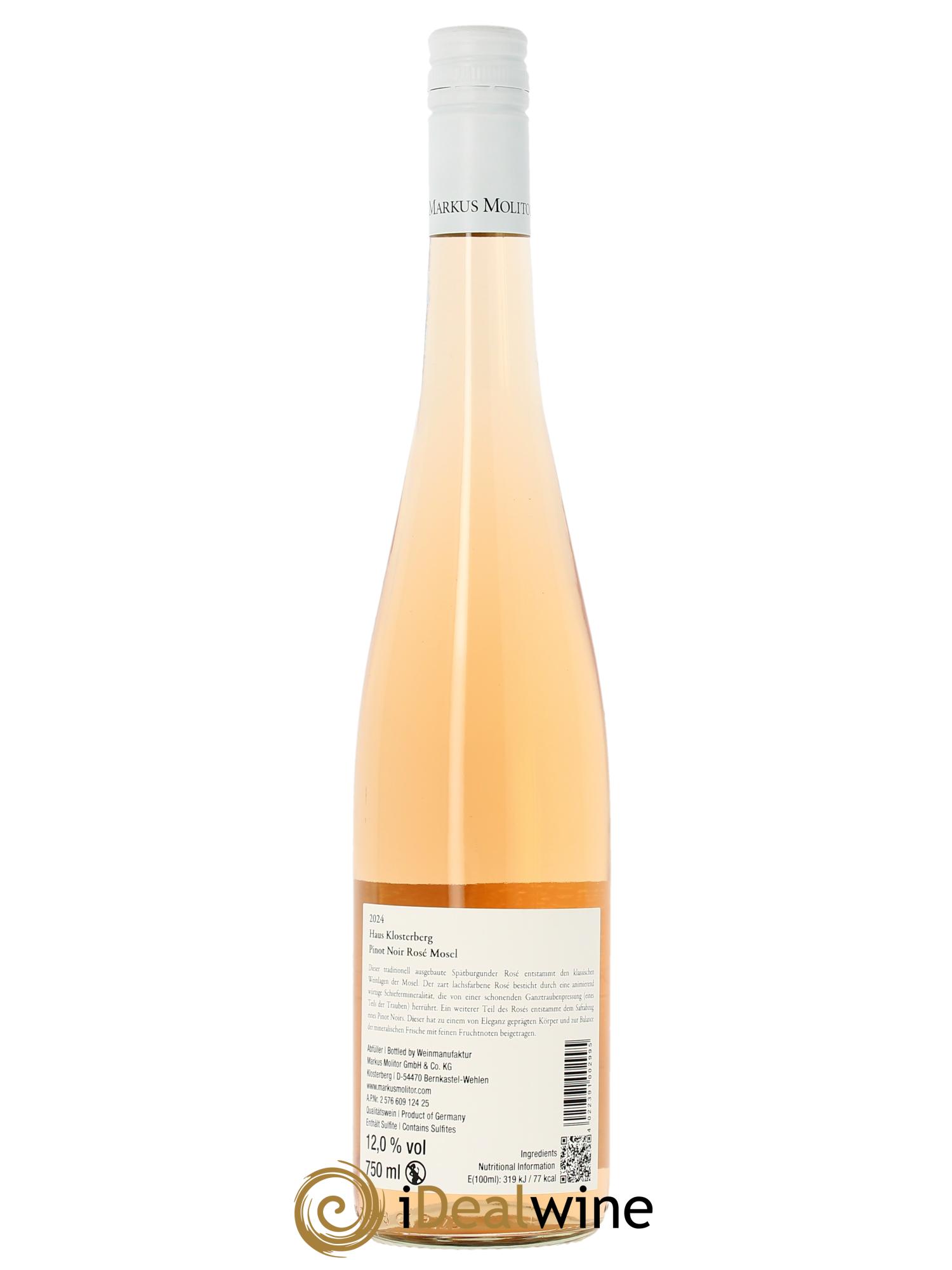 Mosel Markus Molitor Haus Klosterberg  2024 - Posten von 1 Flasche - 1