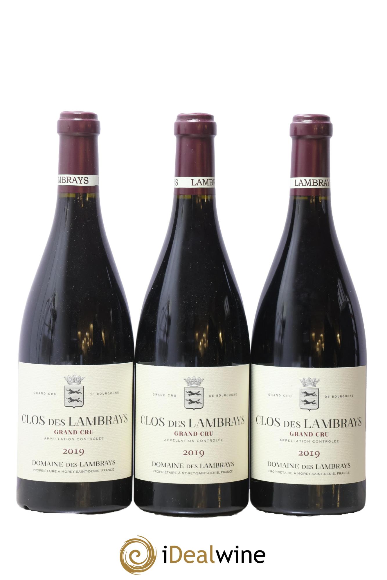 Clos des Lambrays Grand Cru Domaine des Lambrays 2019 - Lote de 3 botellas - 0