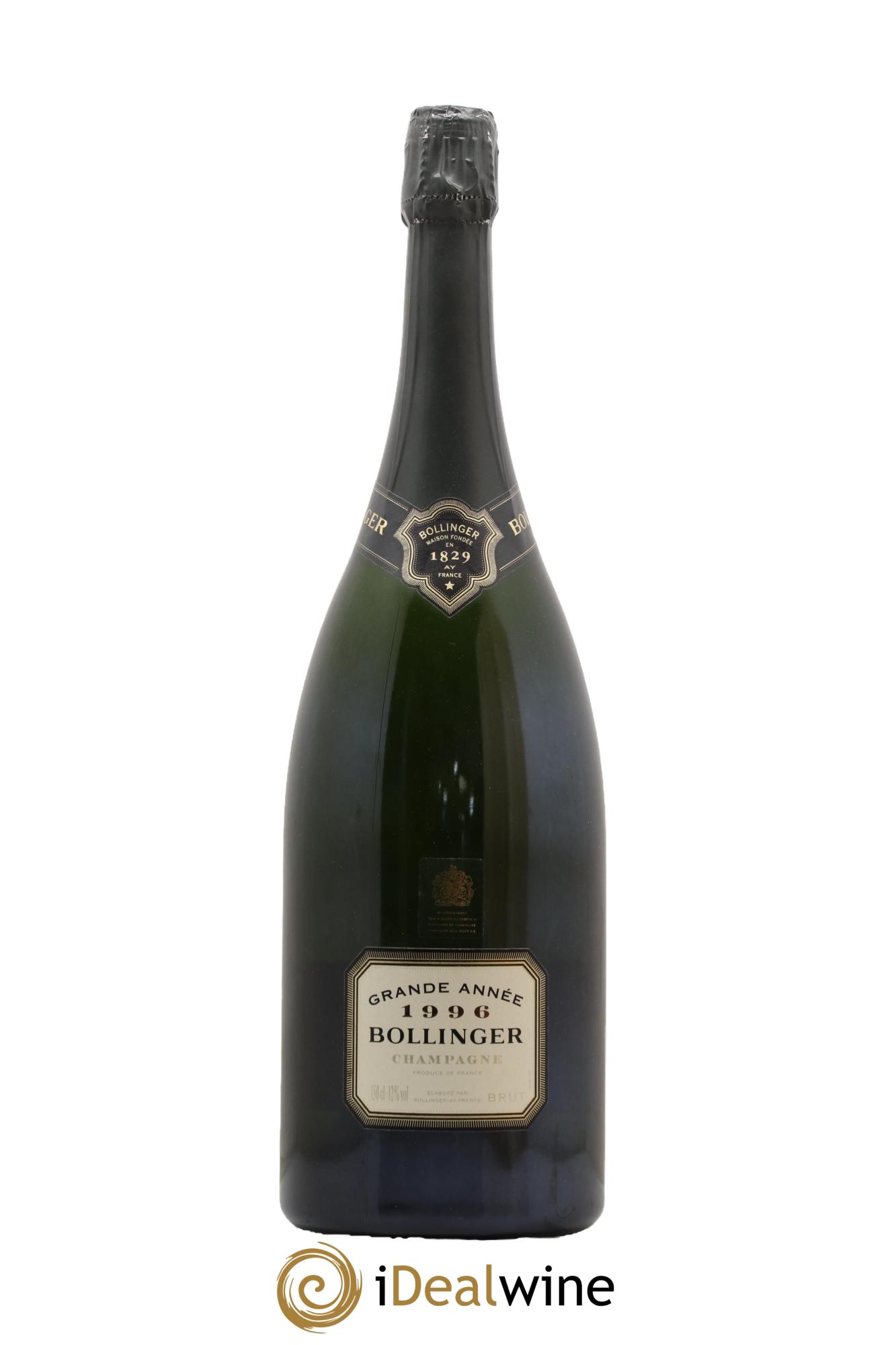 La Grande Année Brut Bollinger 1996 - Lot de 1 magnum - 0