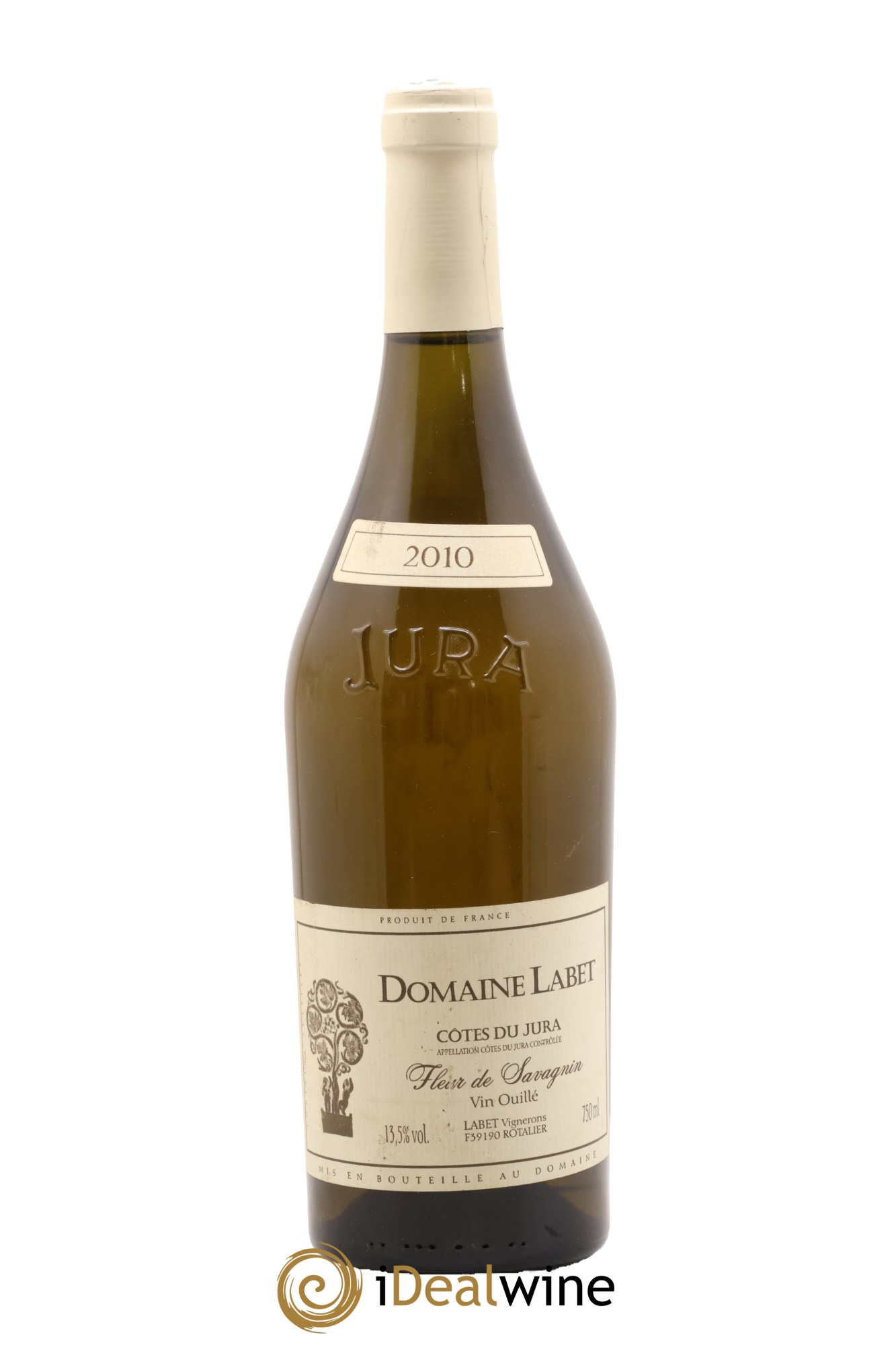 Côtes du Jura Fleur de Savagnin Romain - Julien - Charline Labet 2010 - Lotto di 1 bottiglia - 0