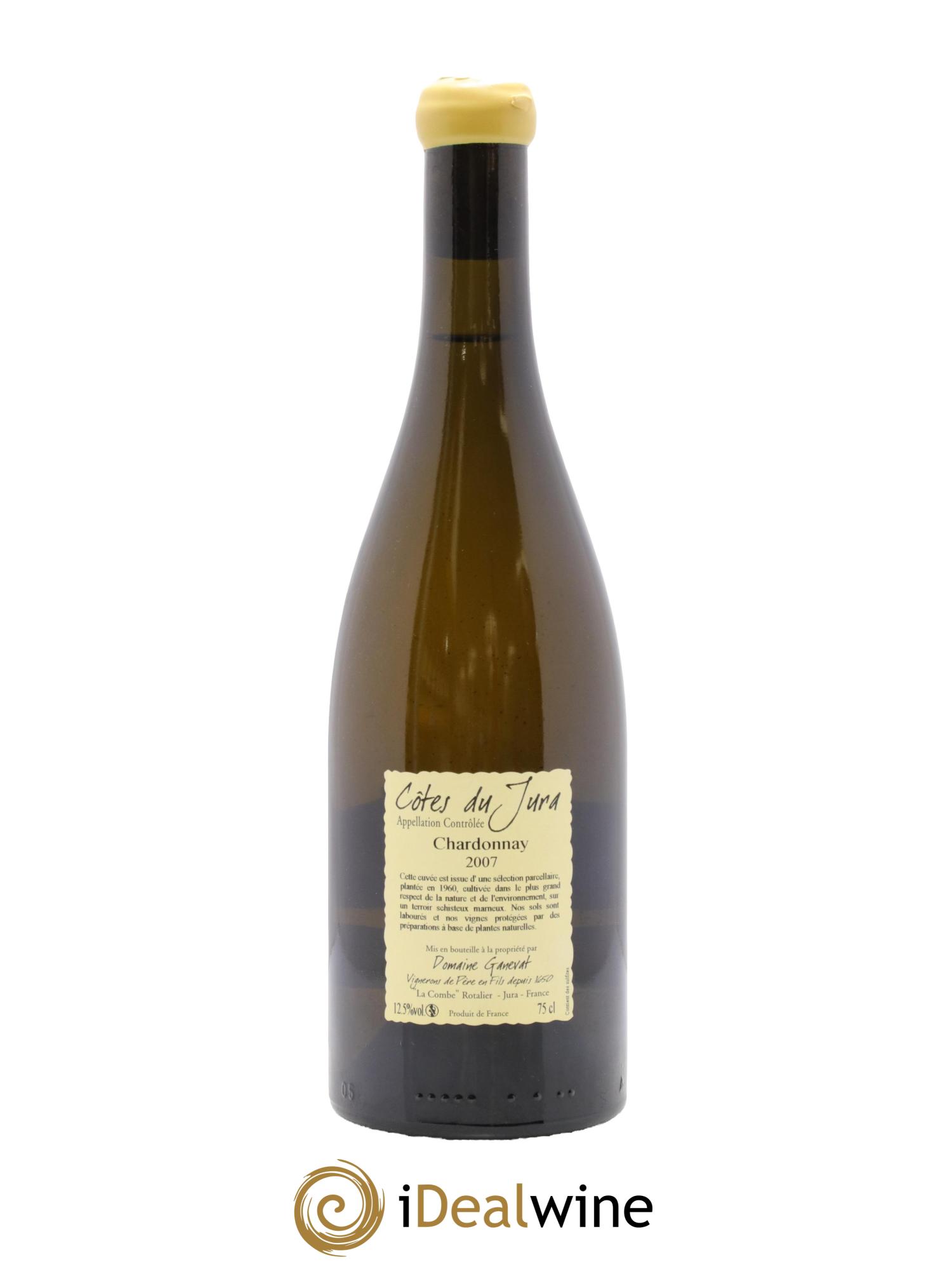 Côtes du Jura Grusses En Billat Ganevat 2007 - Posten von 1 Flasche - 1