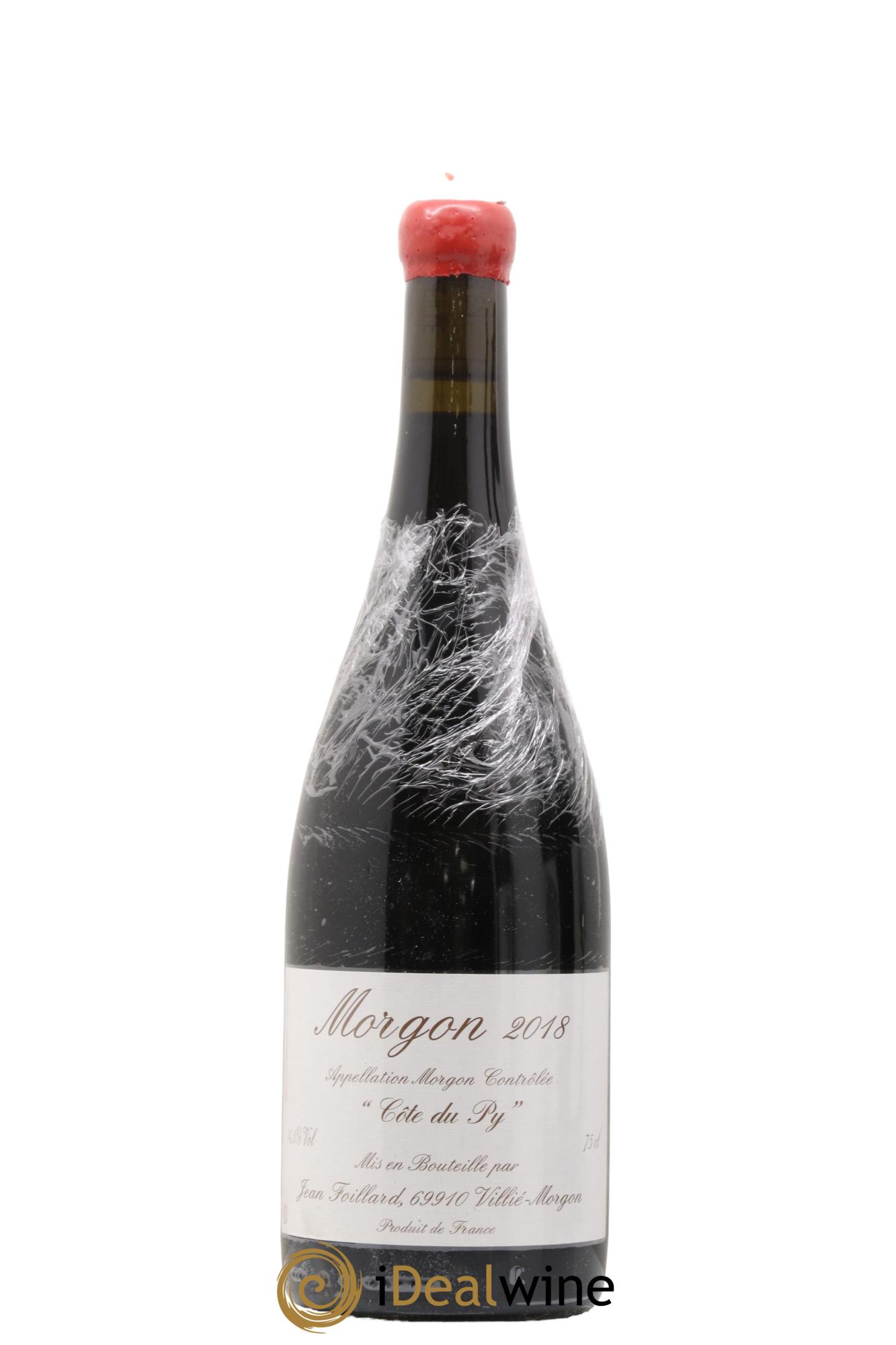 Morgon Côte du Py Jean Foillard 2018 - Posten von 1 Flasche - 0