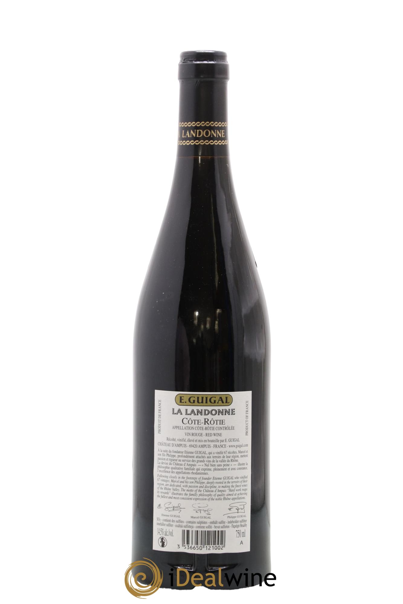 Côte-Rôtie La Landonne Guigal 2019 - Lot de 1 bouteille - 1