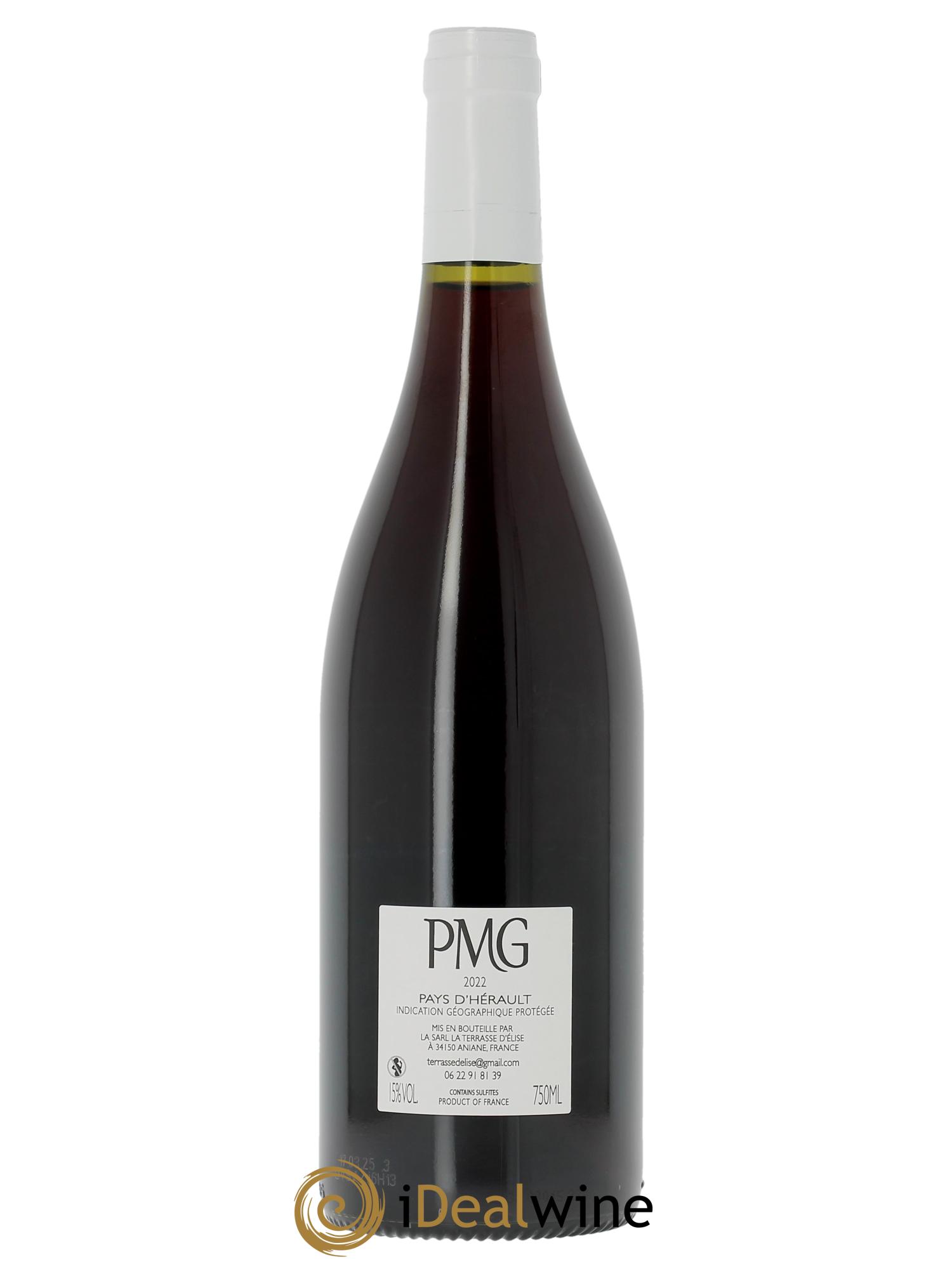 IGP Pays d'Hérault PMG Terrasse d'Elise (Domaine de la)  2022 - Lotto di 1 bottiglia - 1