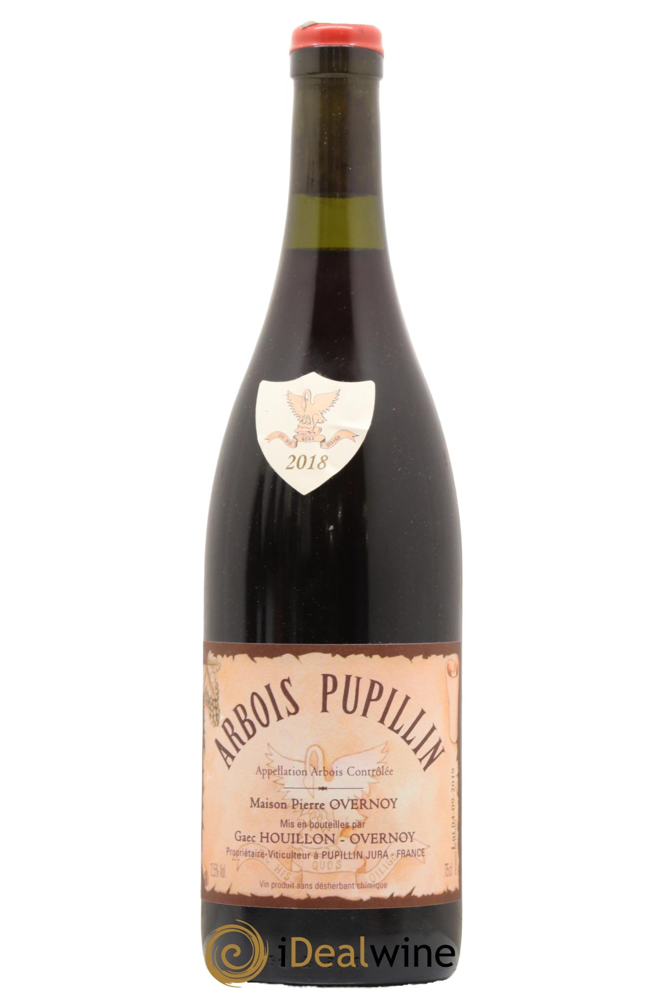 Arbois-Pupillin Poulsard (cire rouge) Overnoy-Houillon (Domaine) 2018 - Lot de 1 bouteille - 0