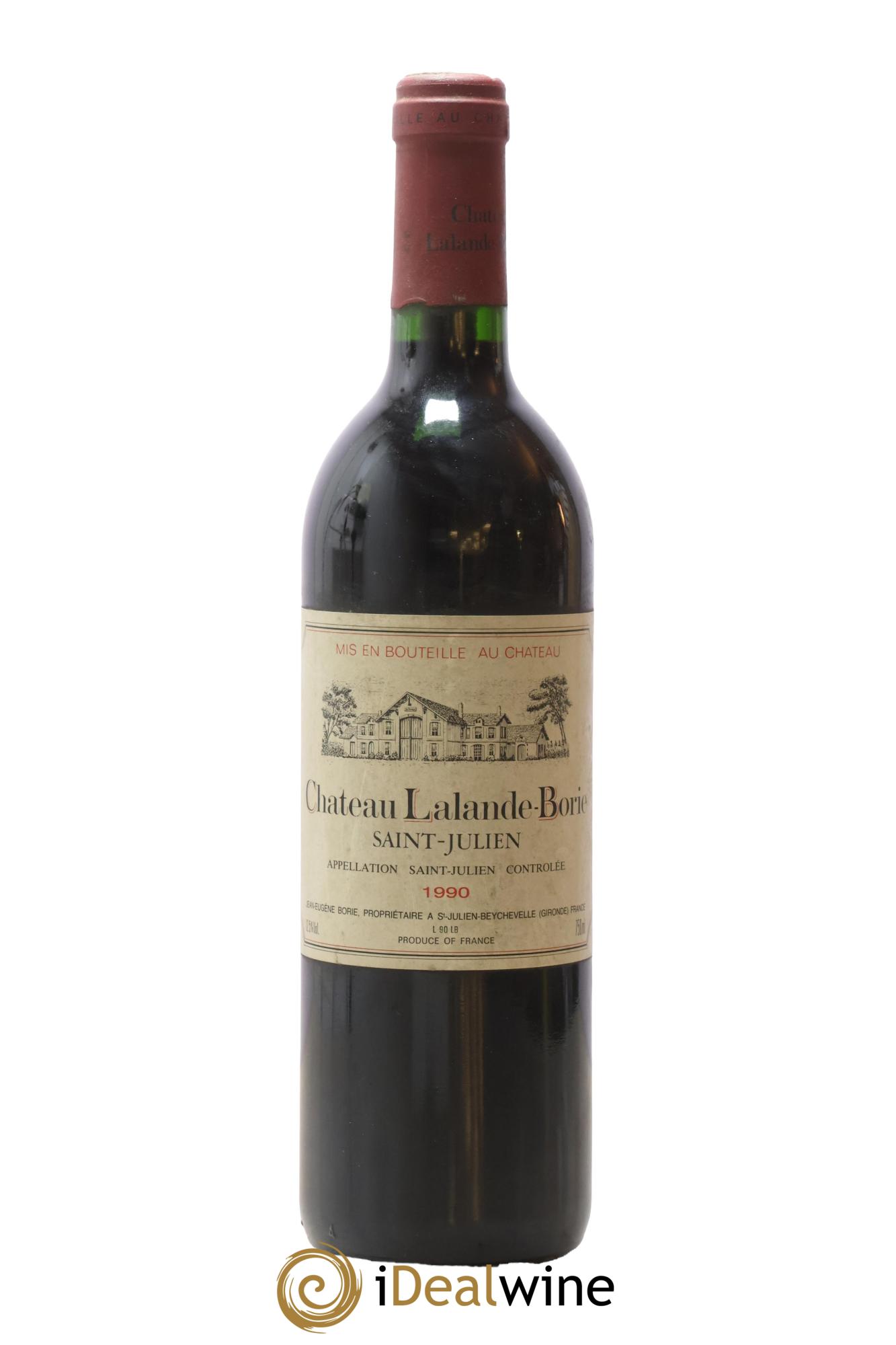 Château Lalande Borie 1990 - Lot of 1 bottle - 0
