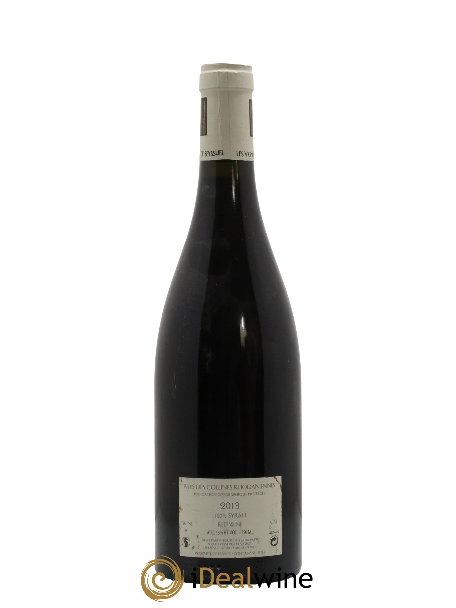 IGP Collines Rhodaniennes Saxeolum Les Vignobles de Seyssuel - Louis Cheze (Domaine) 2013 - Lotto di 1 bottiglia - 1