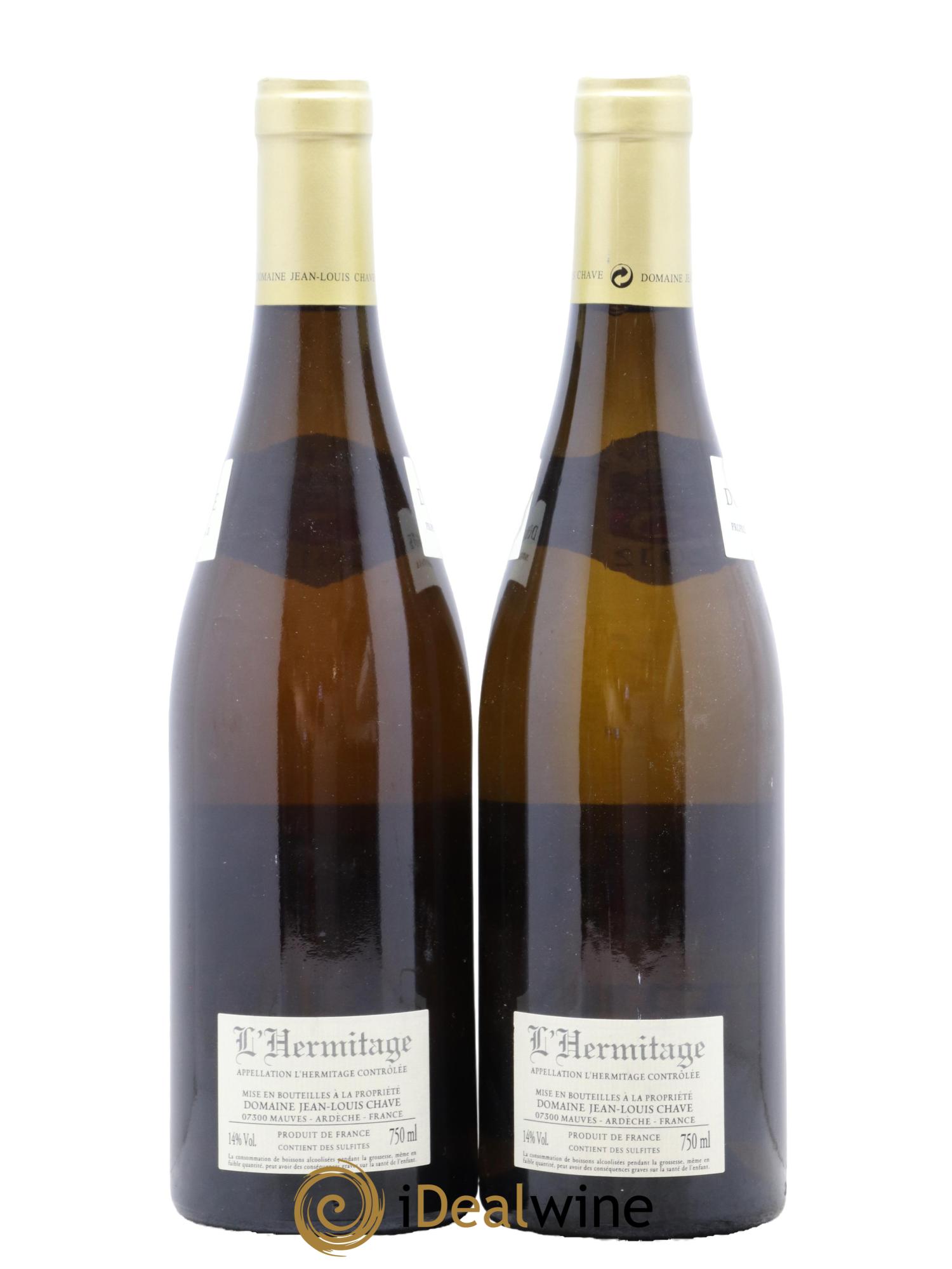 Hermitage Jean-Louis Chave 2012 - Lot of 2 bottles - 1