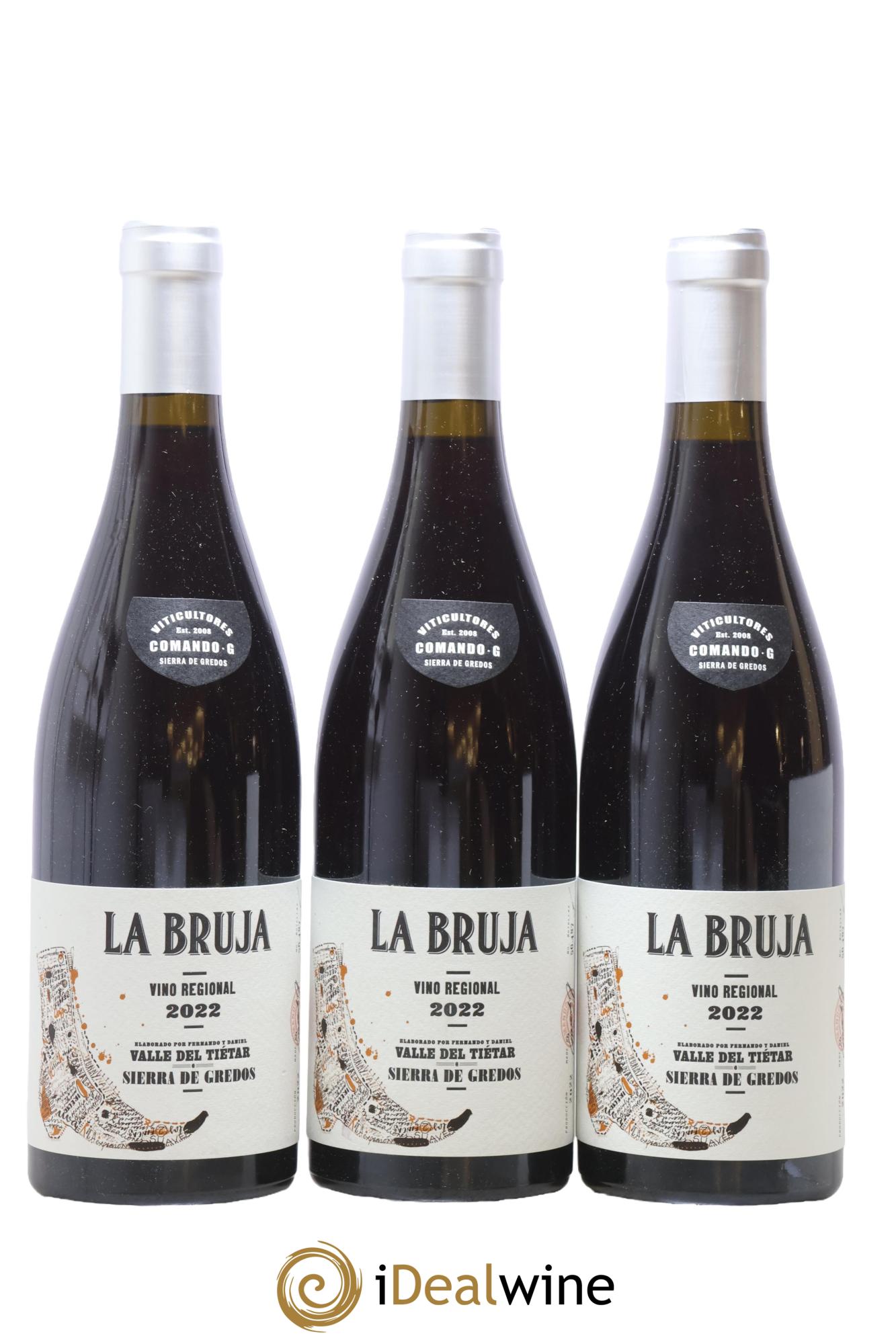 Vinos de Madrid DO Comando G La Bruja de Rozas 2022 - Lot of 3 bottles - 0