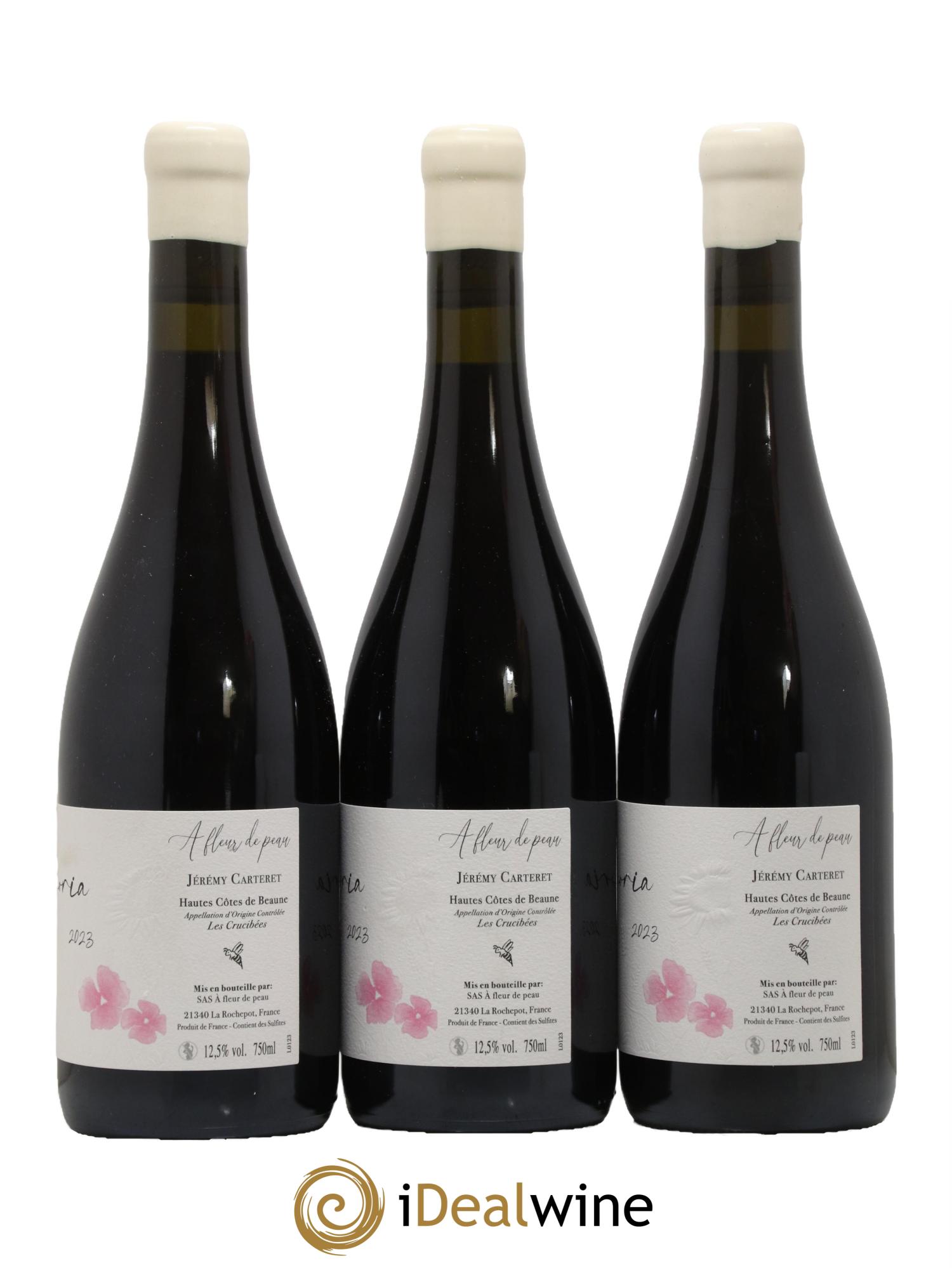 Hautes-Côtes de Beaune Euphoria Les Crucibées Jérémy Carteret 2023 - Lot de 3 bouteilles - 1
