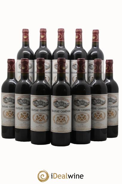 Château Camensac 5ème Grand Cru Classé 2000 - Lotto di 12 bottiglie - 0