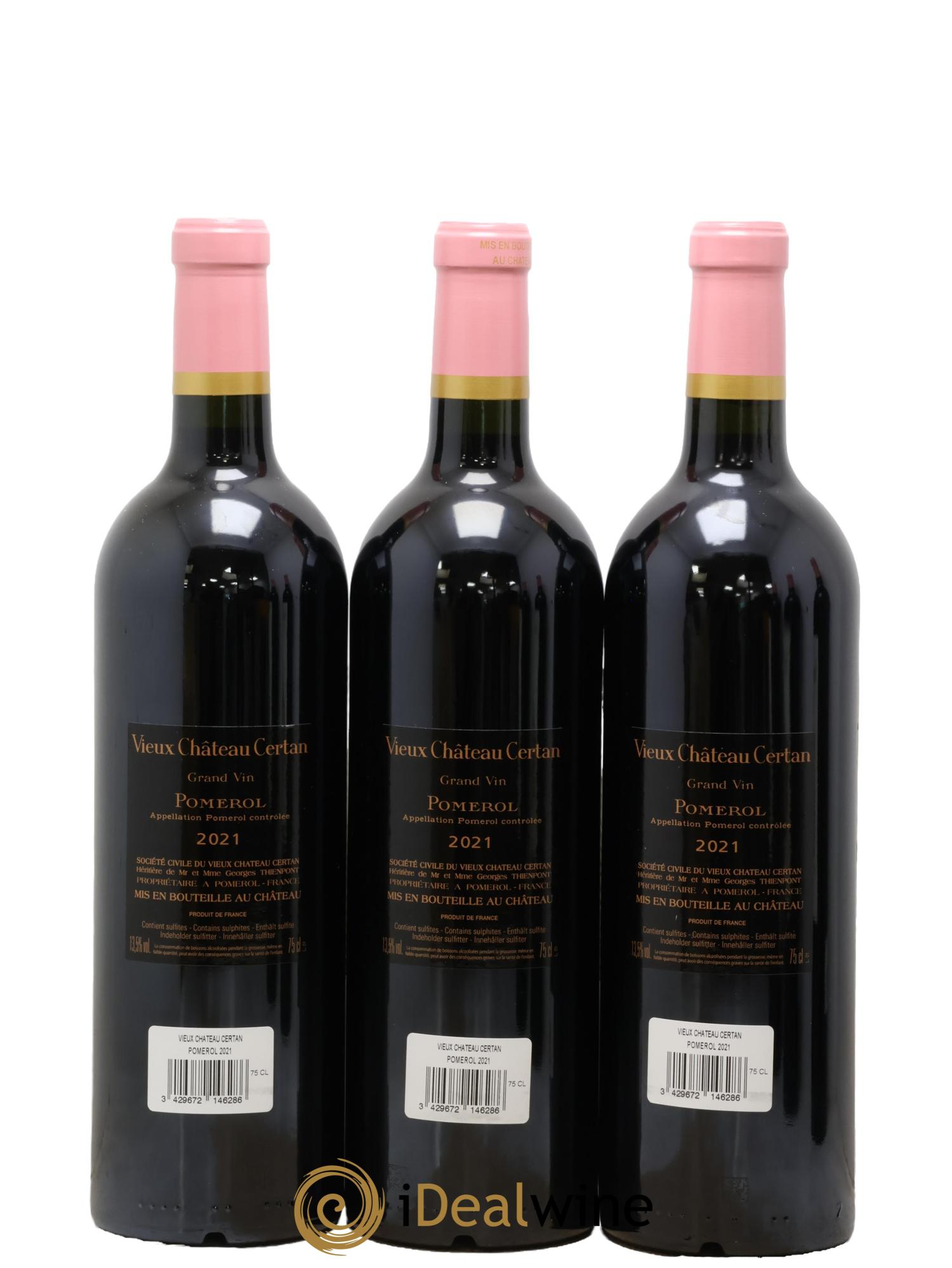 Vieux Château Certan 2021 - Lot de 6 bouteilles - 2