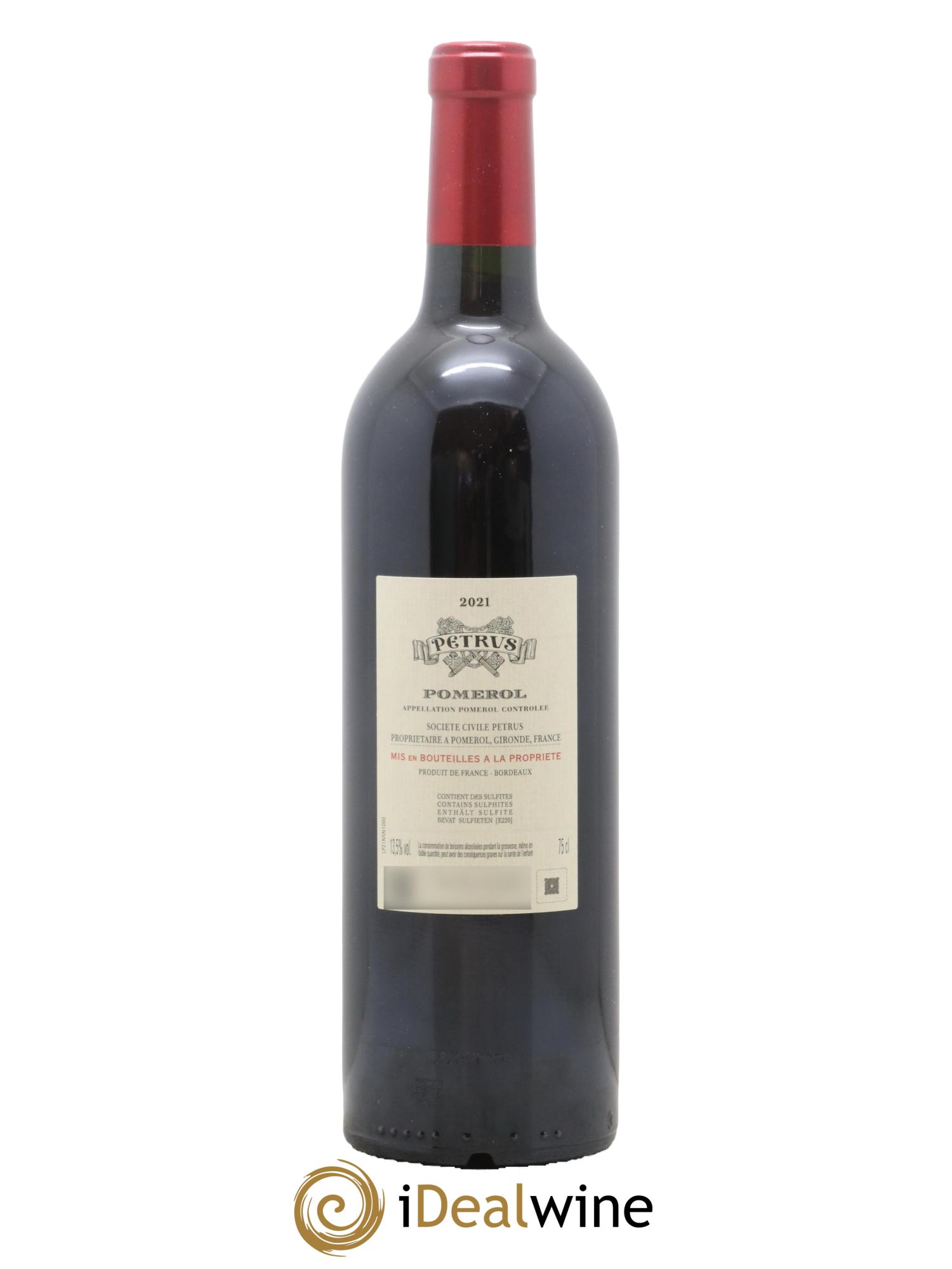 Petrus  2021 - Lot de 1 bouteille - 2