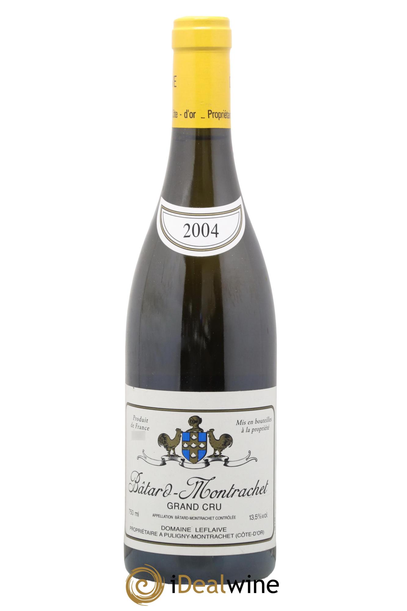 Bâtard-Montrachet Grand Cru Leflaive (Domaine) 2004 - Lot de 1 bouteille - 0