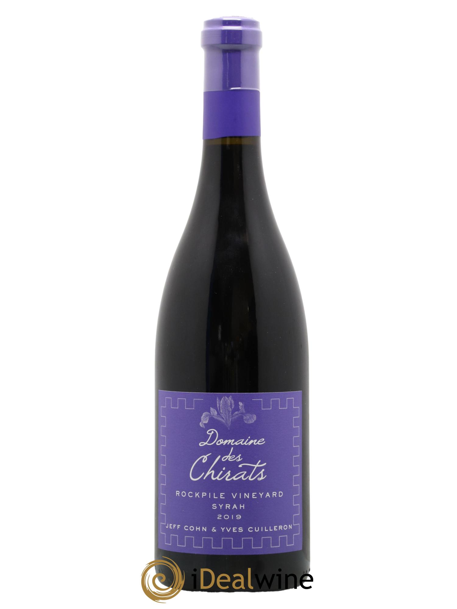 USA Roc Pile Vineyards Syrah Domaine des Chirats Jeff Cohn et Yves Cuilleron 2019 - Lot de 1 bouteille - 0