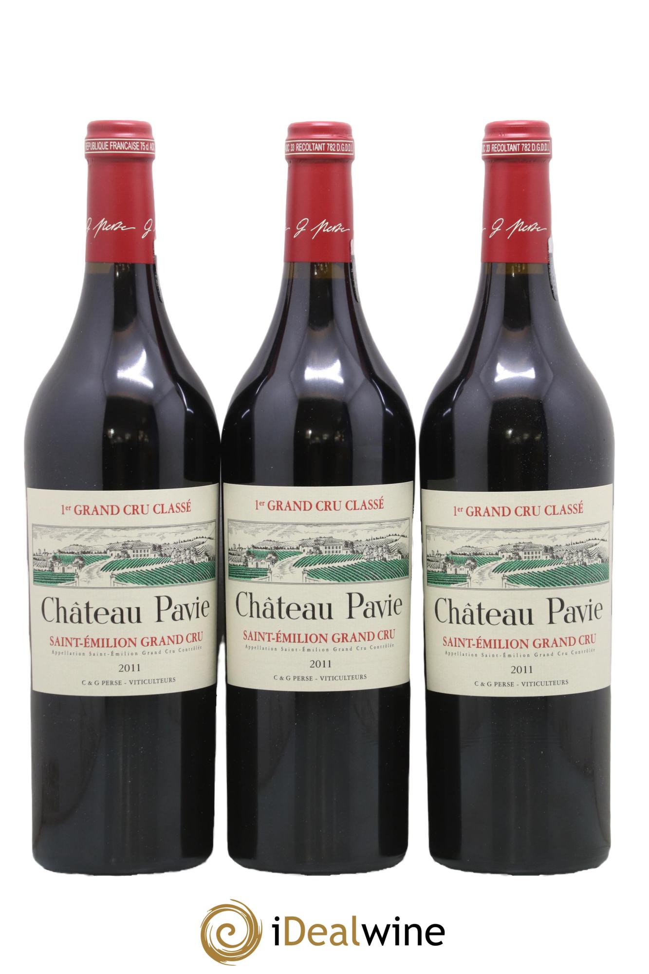 Château Pavie 1er Grand Cru Classé A 2011 - Lot de 6 bouteilles - 3