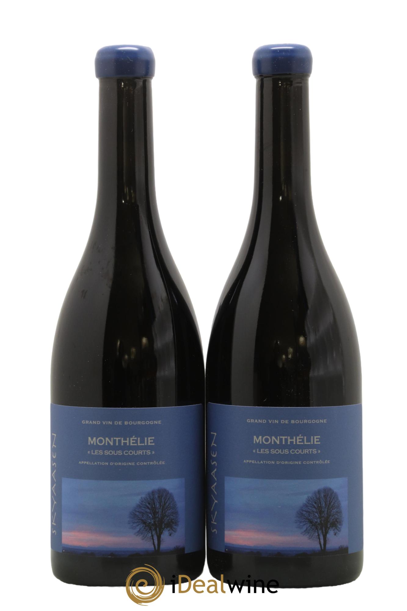 Monthélie Les Sous Courts Maison Skyaasen 2022 - Lot of 2 bottles - 0