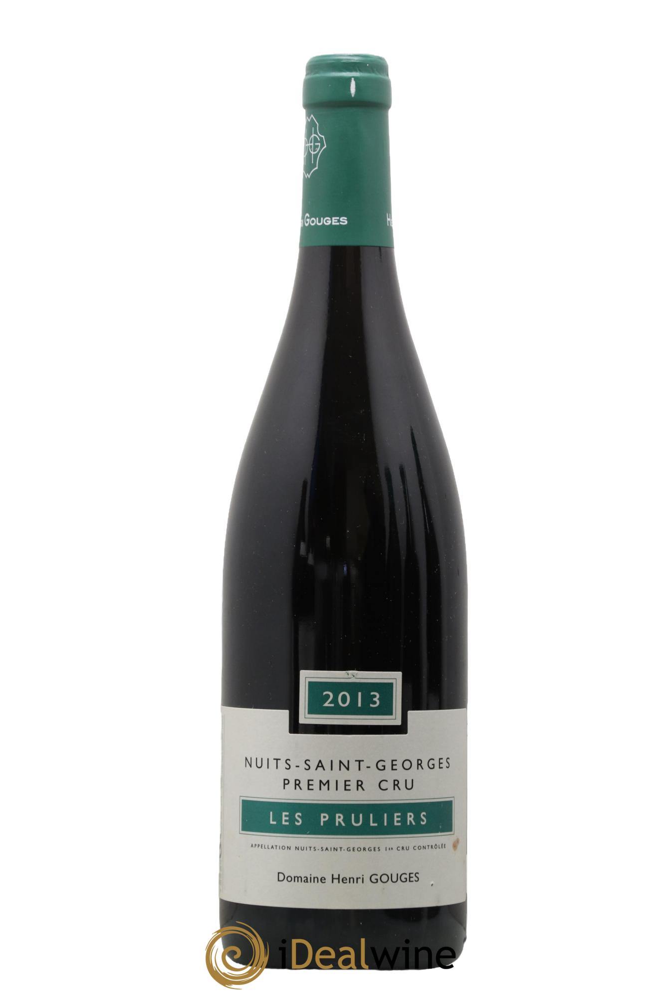 Nuits-Saint-Georges 1er Cru Les Pruliers Henri Gouges 2013 - Lot de 1 bouteille - 0