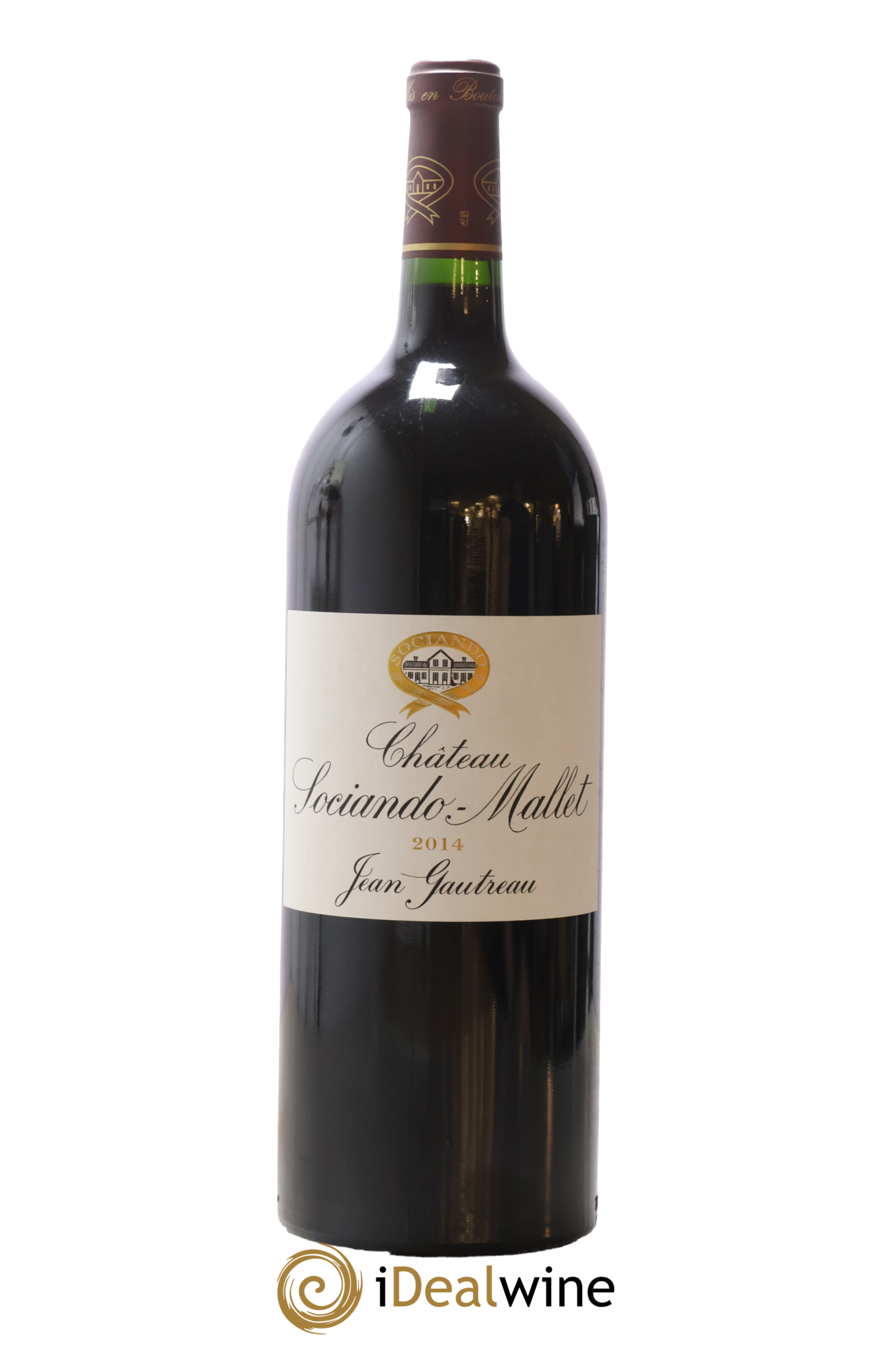 Château Sociando Mallet 2014 - Lot de 1 magnum - 0