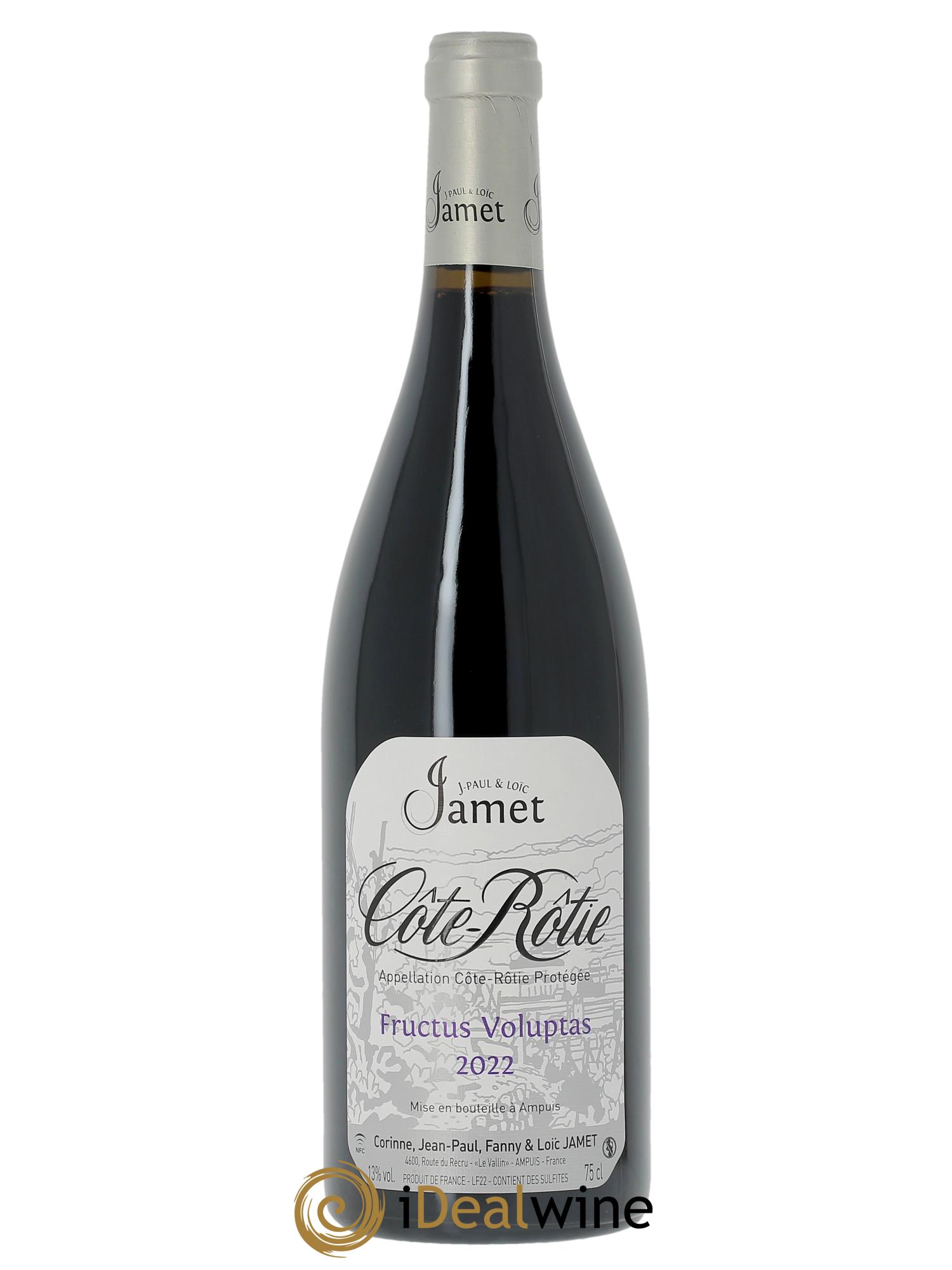 Côte-Rôtie Fructus Voluptas Jamet (Domaine)  2022 - Lot of 1 bottle - 0