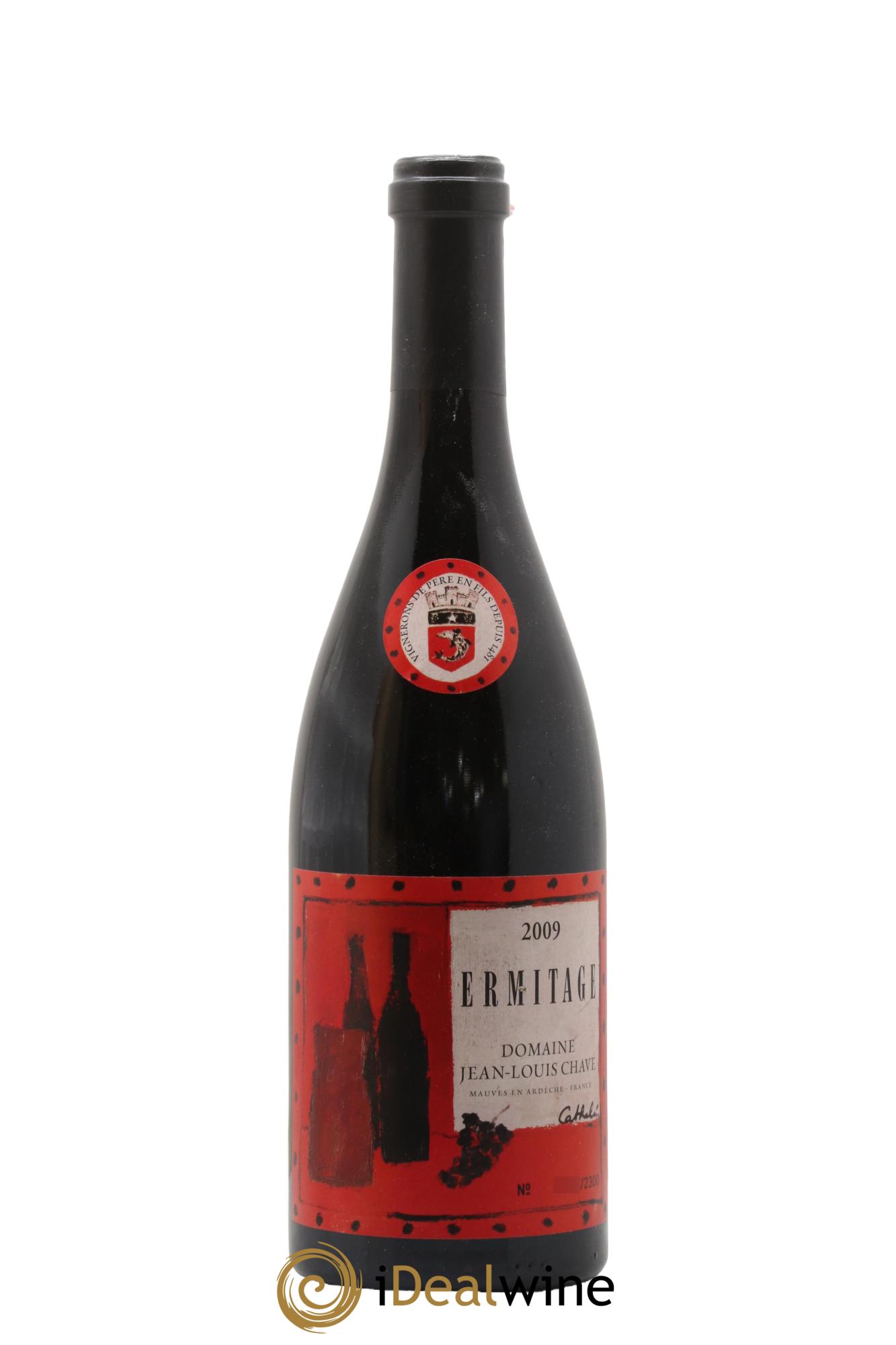 Hermitage Ermitage Cuvée Cathelin Jean-Louis Chave 2009 - Lot de 1 bouteille - 1