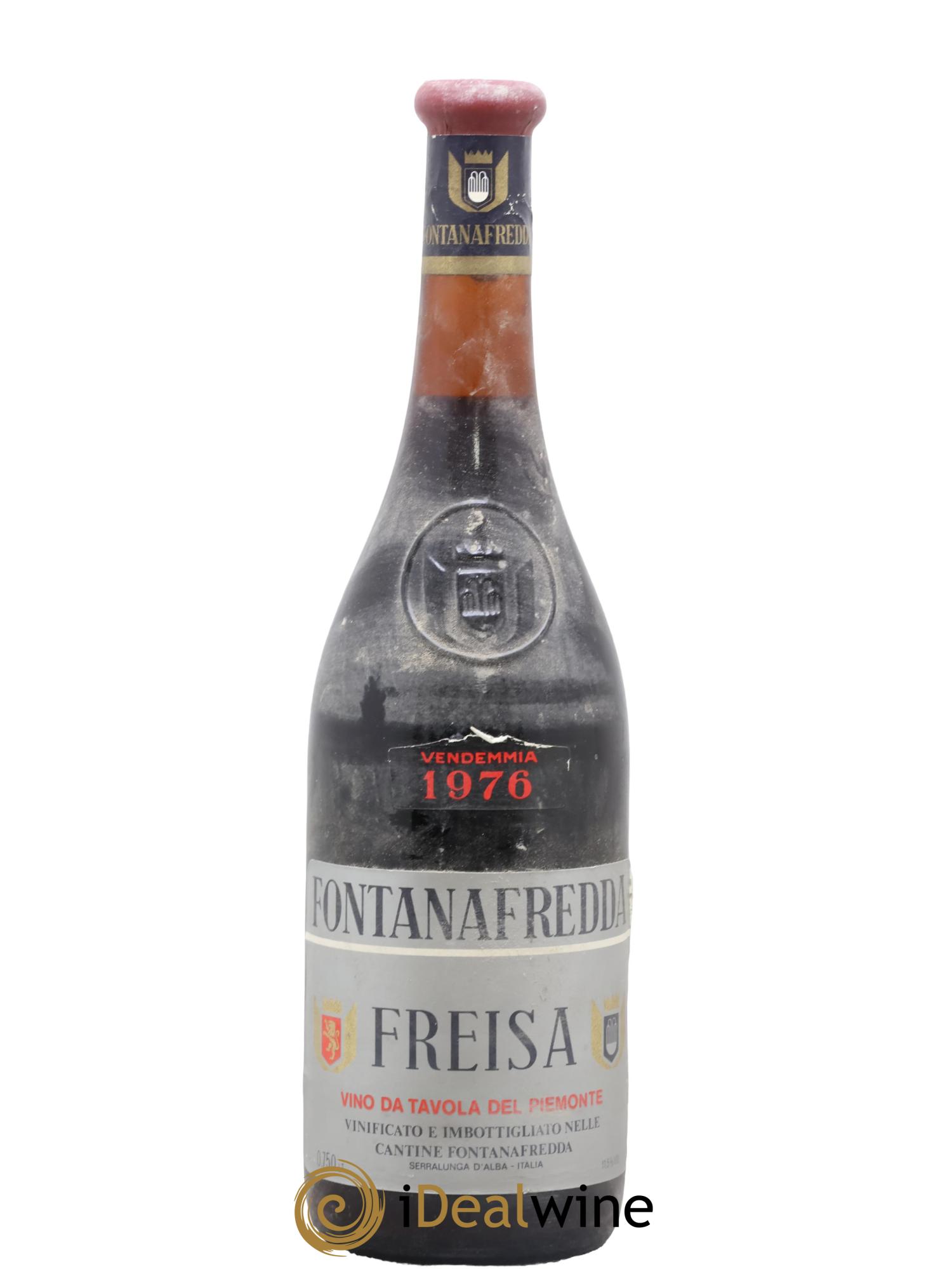 Italie Freisa Cantine Fontanafredda 1976 - Posten von 1 Flasche - 0