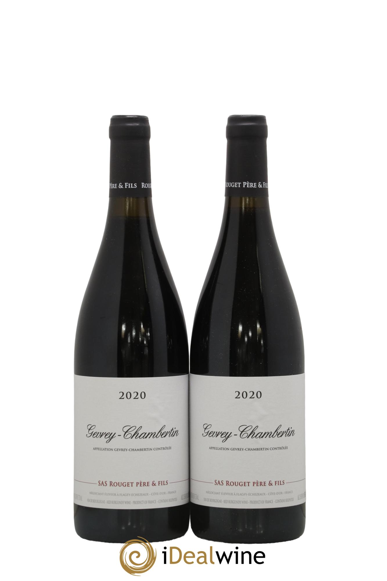 Gevrey-Chambertin Rouget Père et Fils Rouget Père et Fils 2020 - Lotto di 2 bottiglie - 0